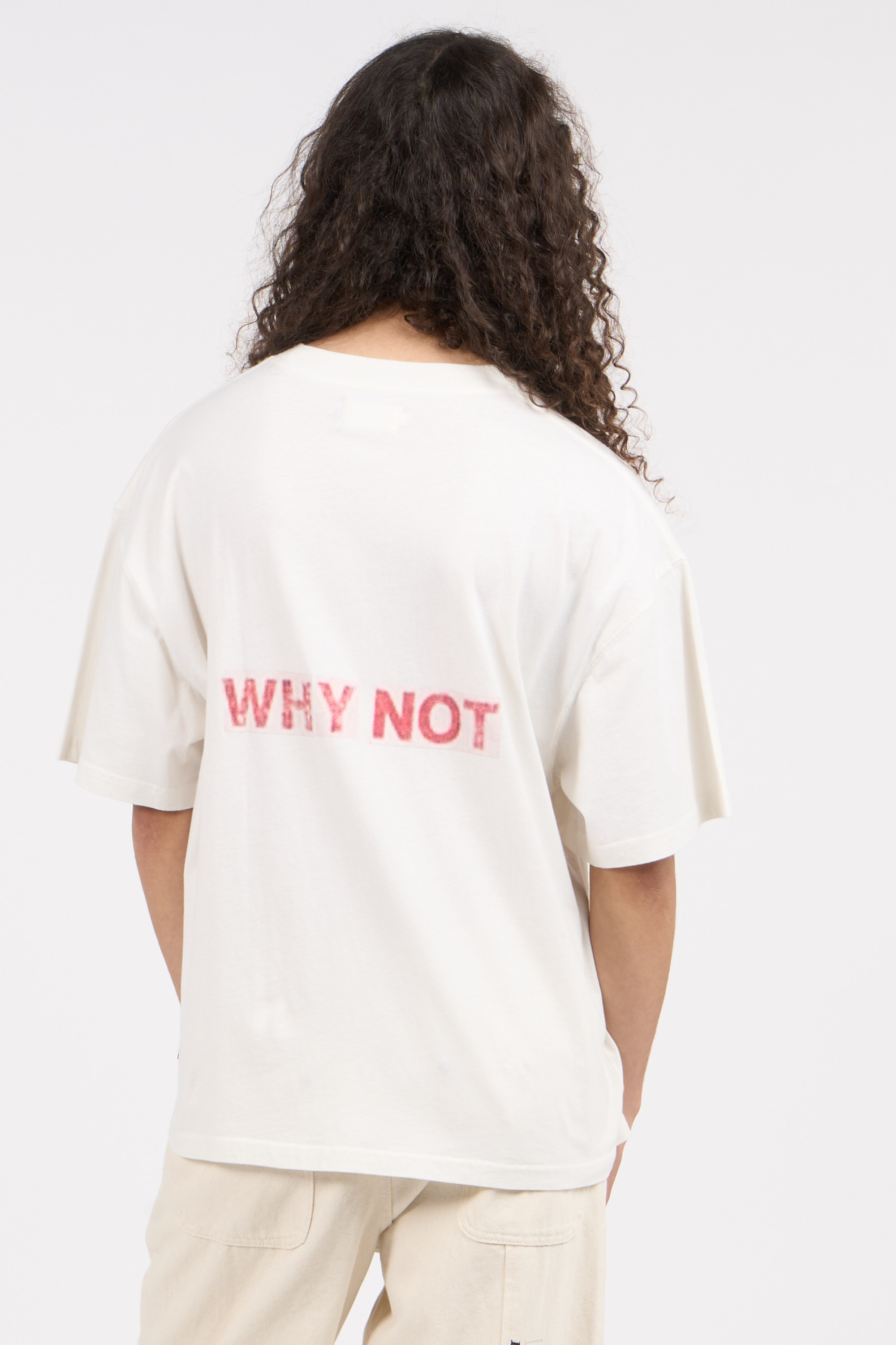 Regular-fit round-neck cotton T-shirt White