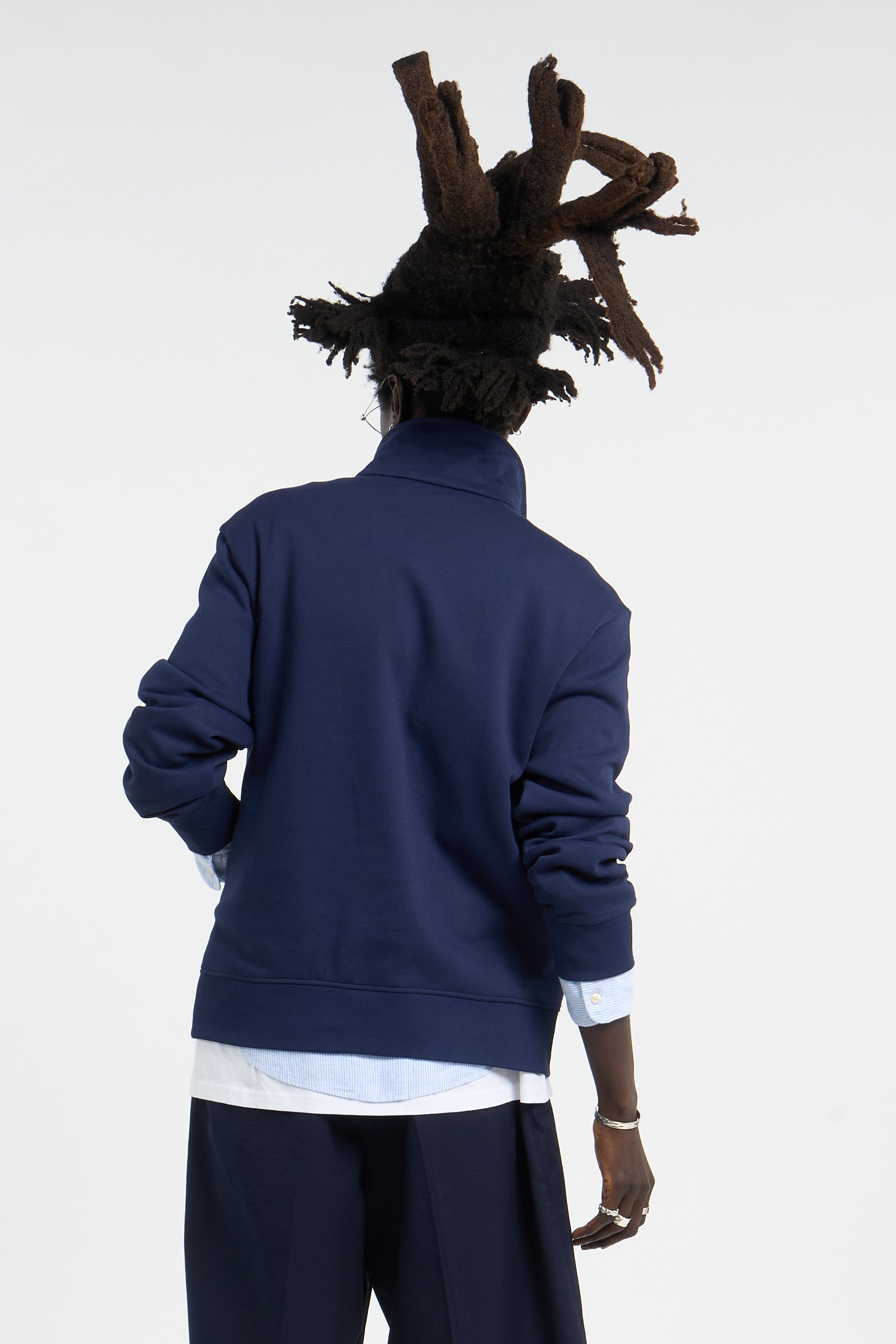 Slim-fit zip-up tracksuit top  | Blue POLO RALPH LAUREN Men