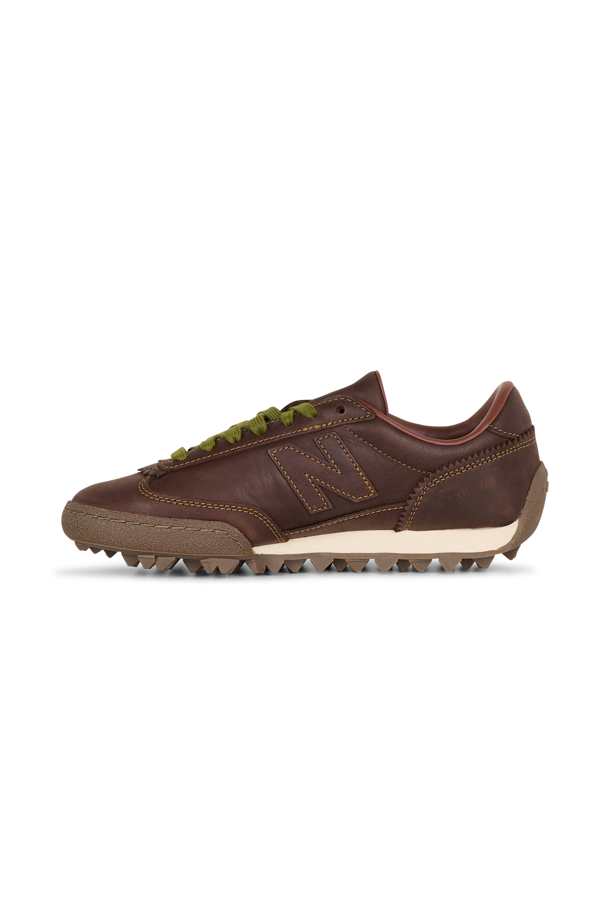 Men?s Storm 96 LO fabric and leather sneakers | Brown NEW BALANCE Men