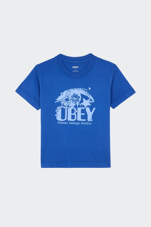 OBEY T-shirt Bleu