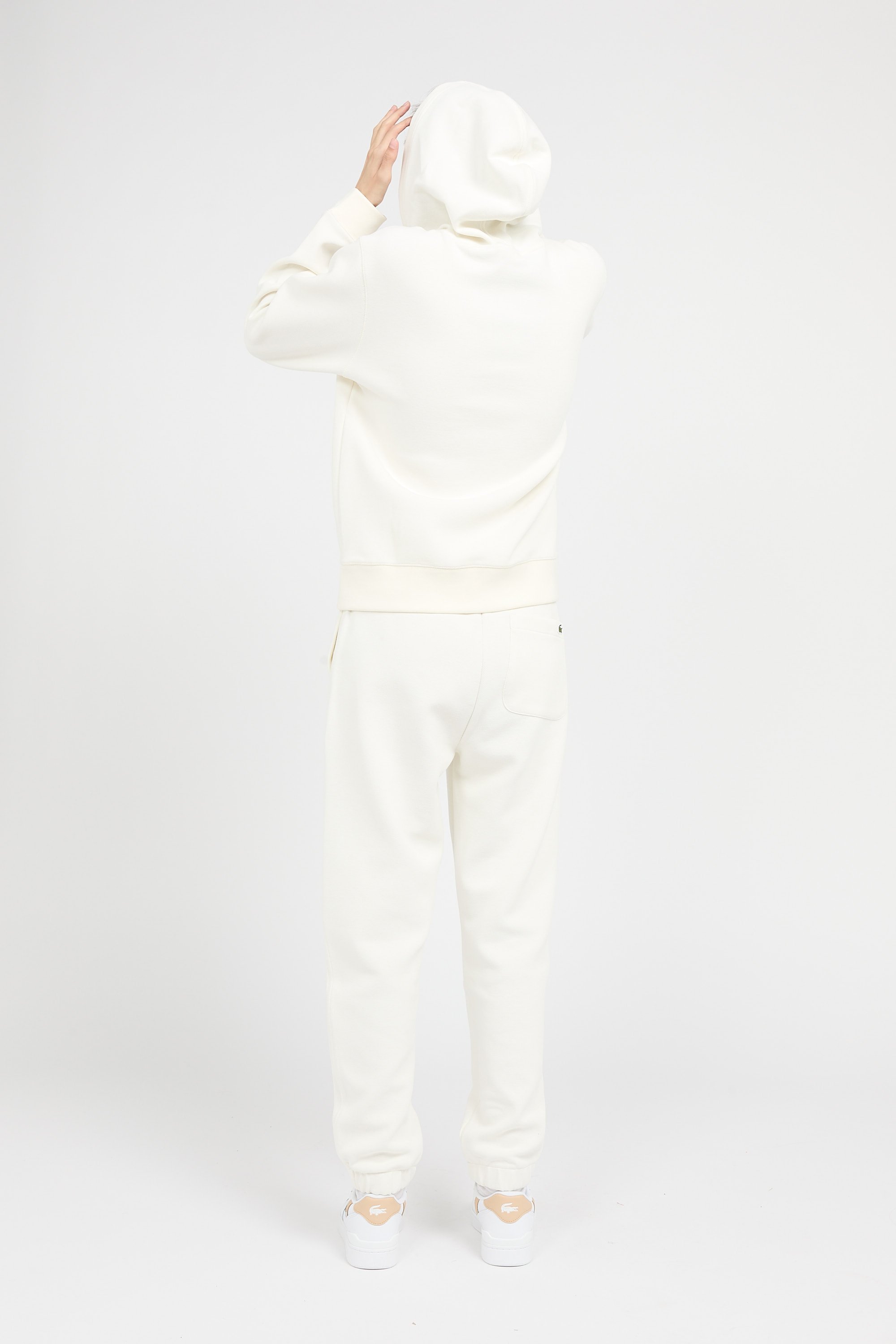 Hoodie  | Beige by LACOSTE Hoodie  Beige