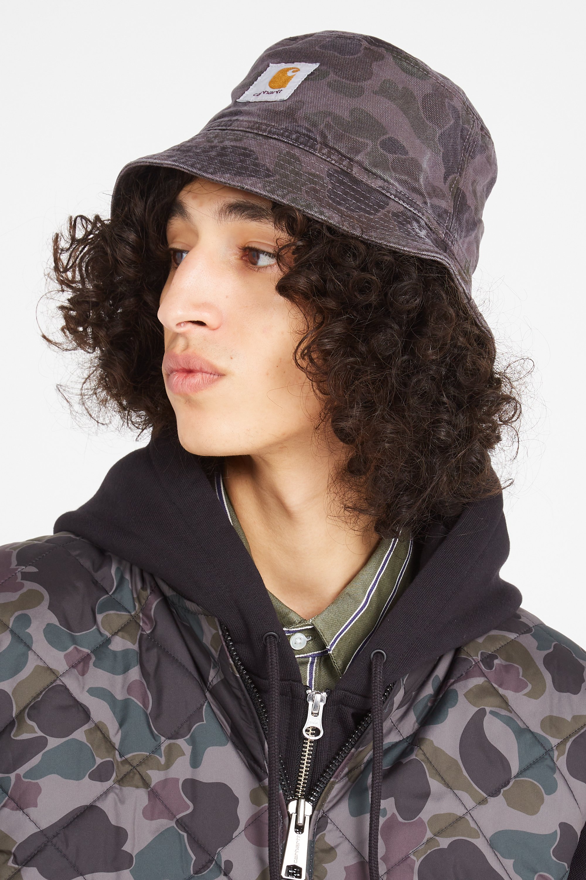 Bucket hat Duck bucket hat Grey Carhartt Wip - Men | Citadium