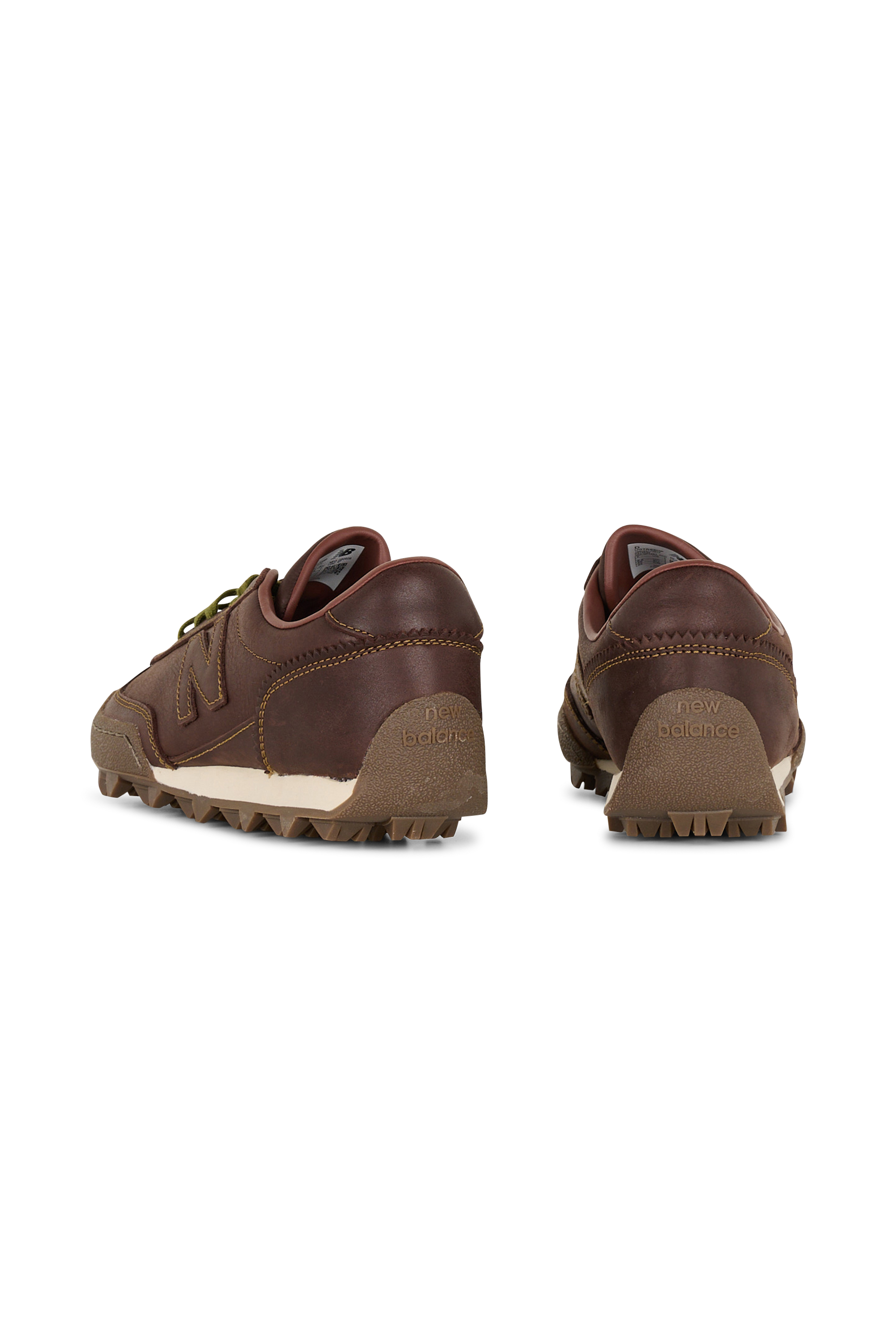 Men?s Storm 96 LO fabric and leather sneakers | Brown NEW BALANCE Men