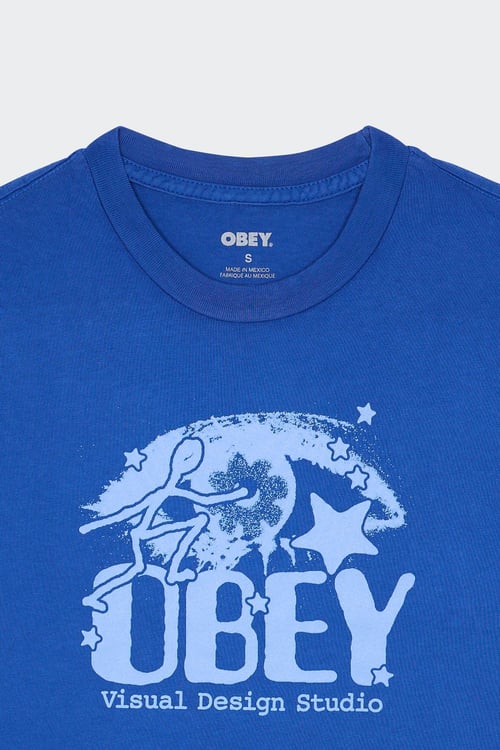 OBEY T-shirt Bleu