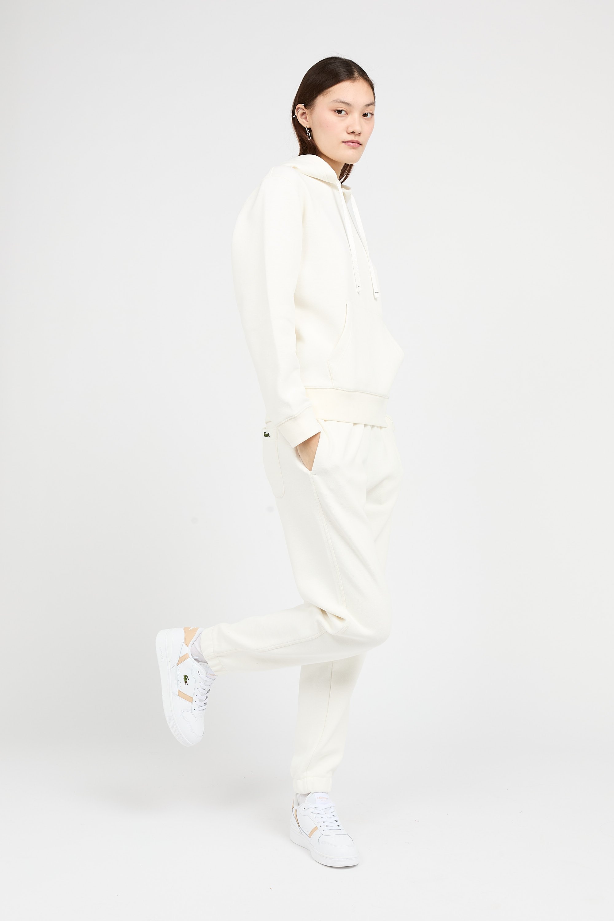 Hoodie  LACOSTE Beige