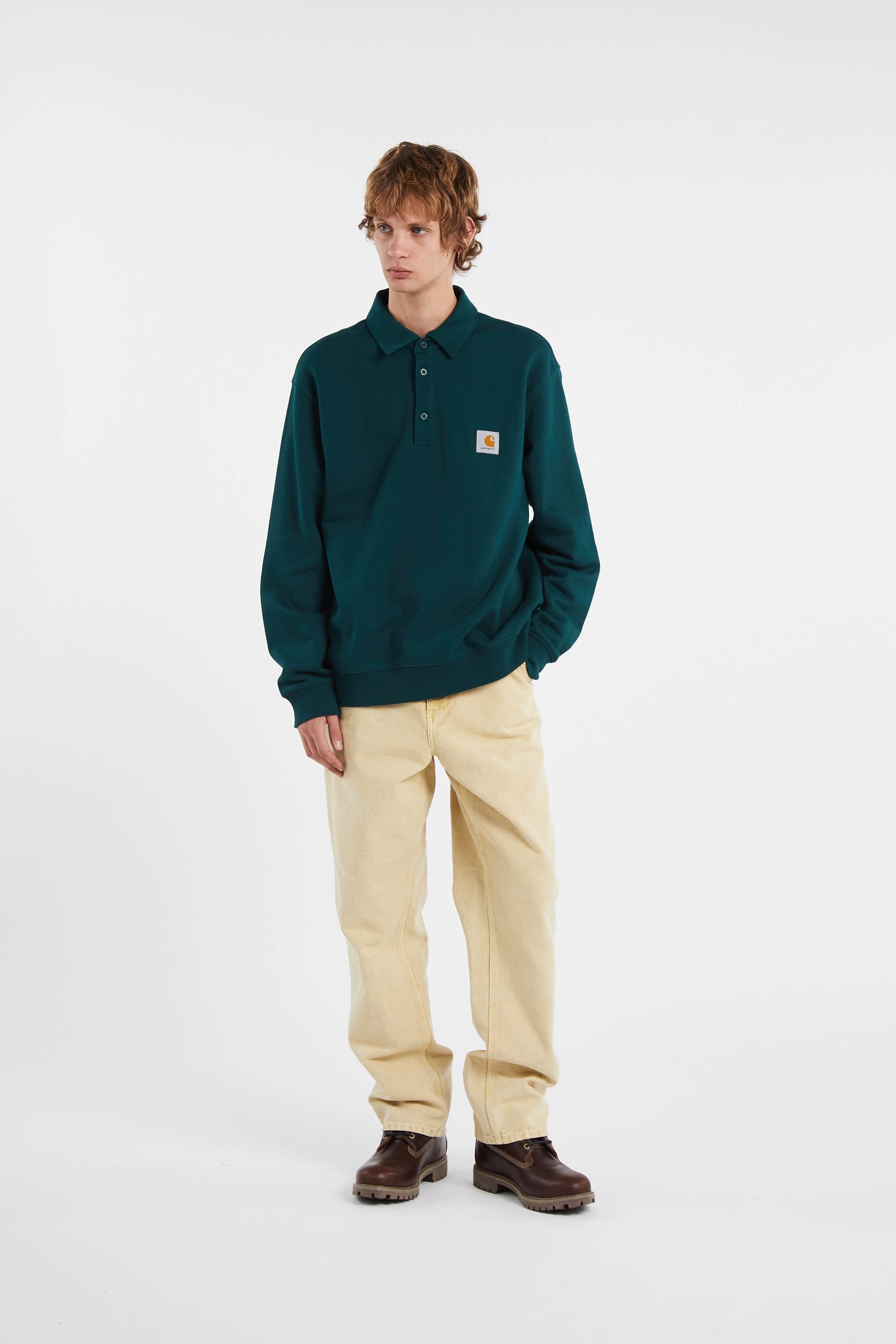 Polo shirt CARHARTT WIP Green