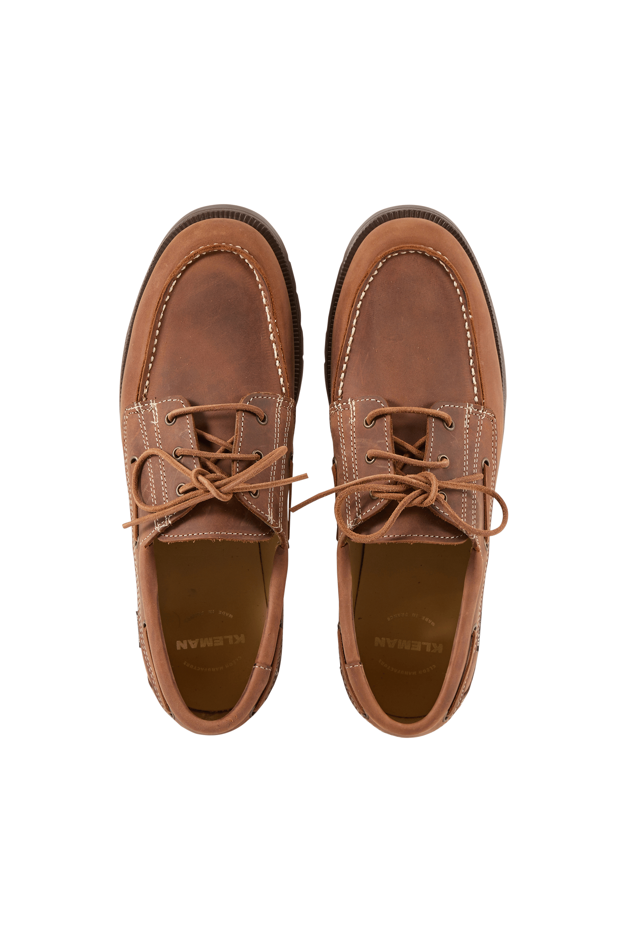 Boat shoes | Brown KLEMAN Men