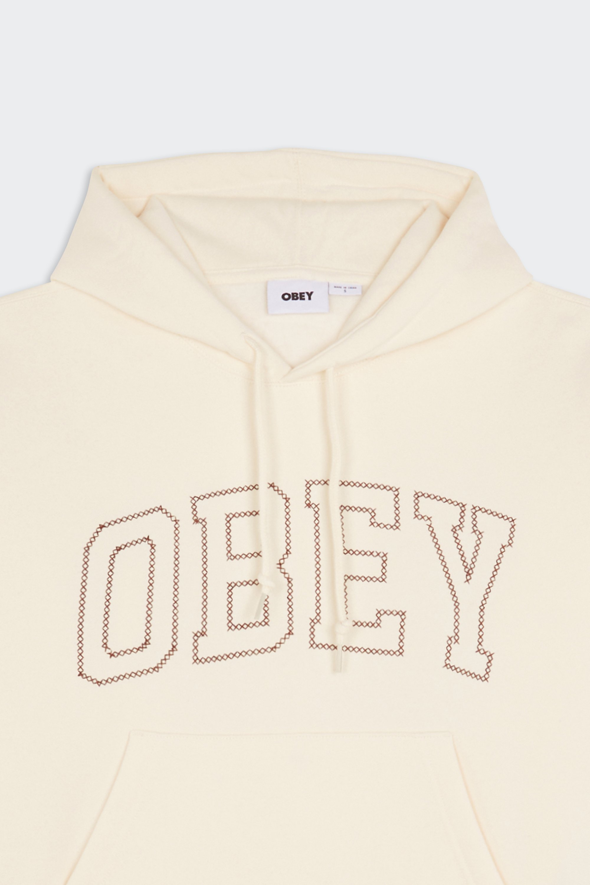 Hoodie | Beige by OBEY Hoodie Beige