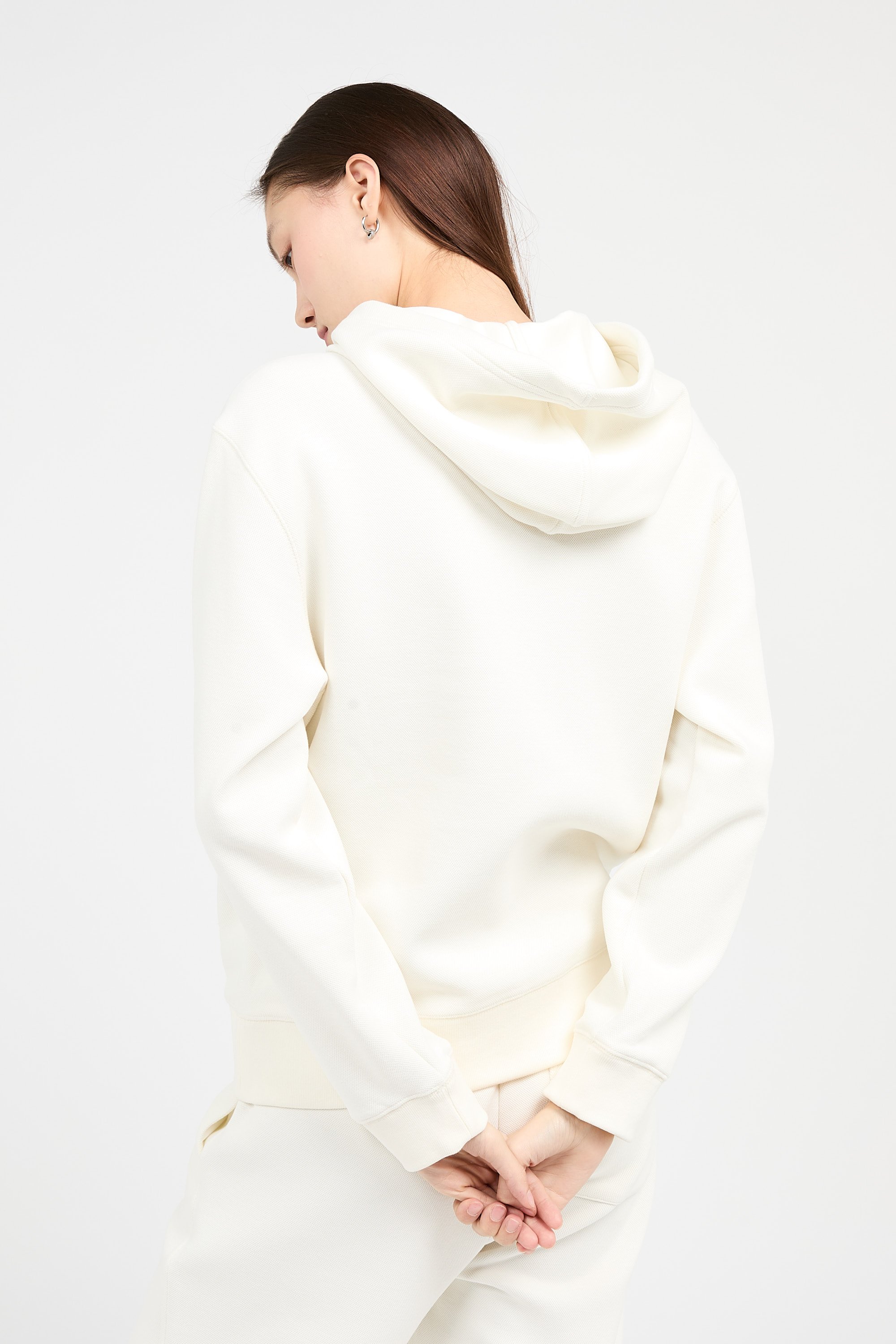 Hoodie  | Beige by LACOSTE Hoodie  Beige