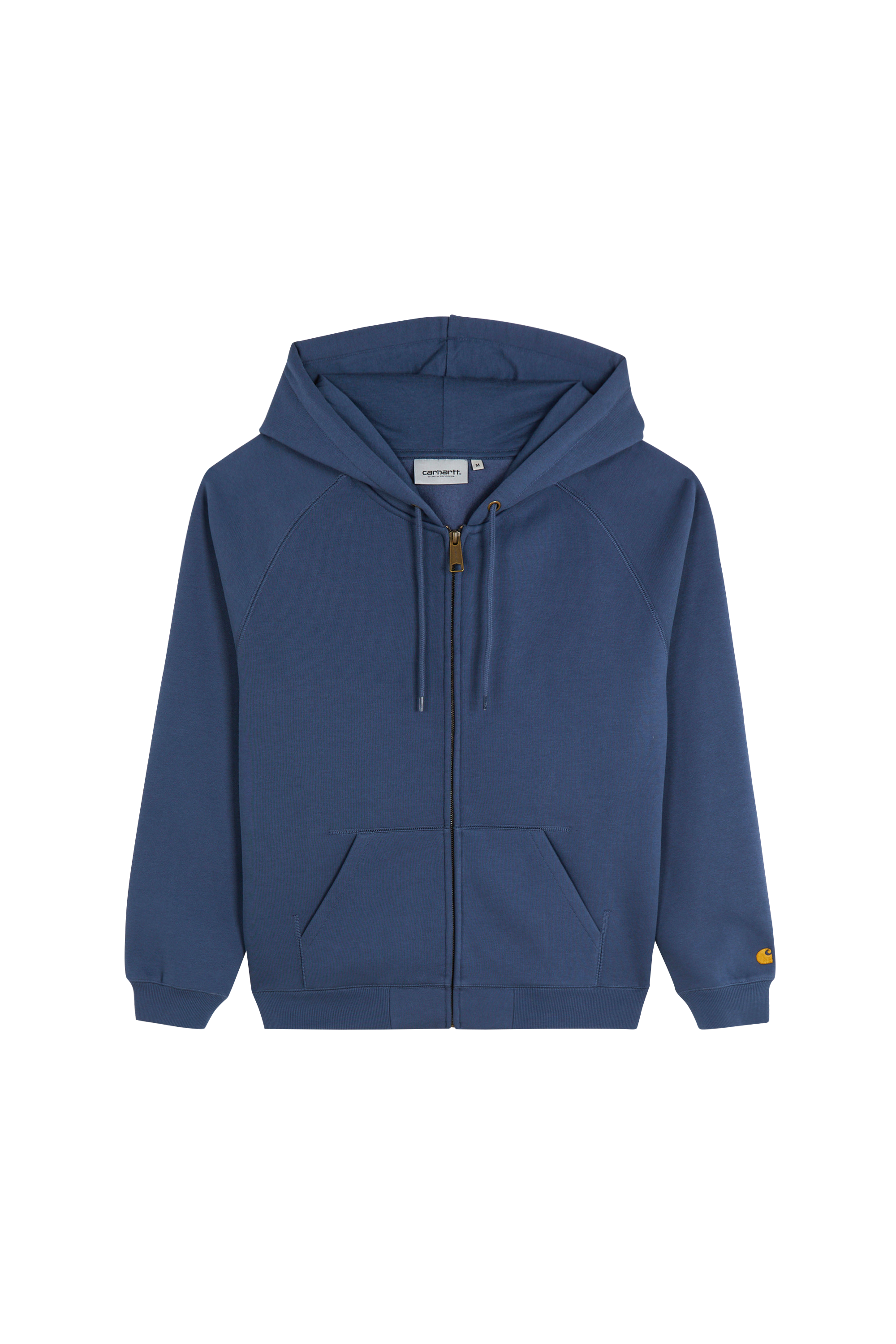 Hoodie zippé Bleu