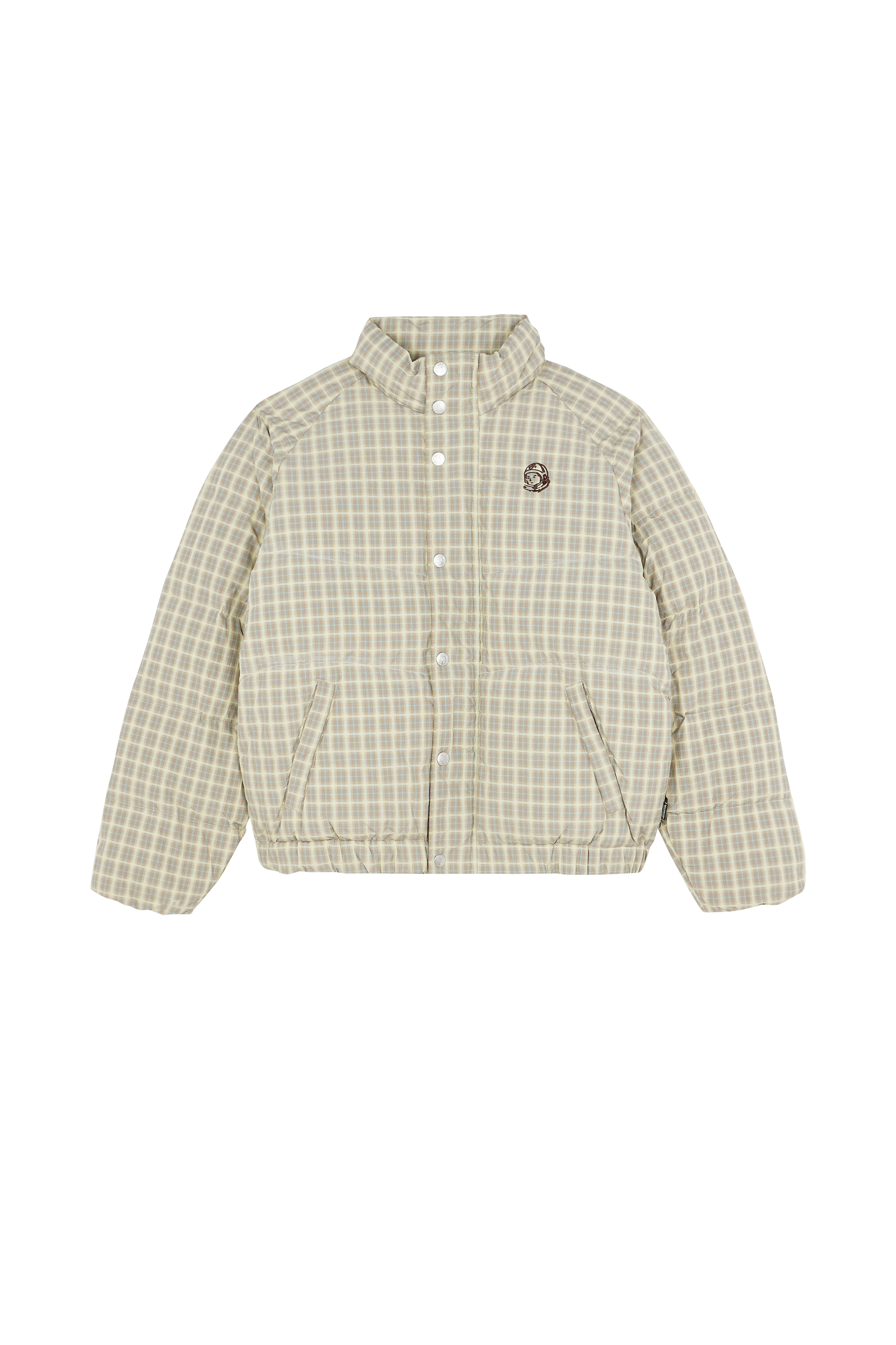 Lightweight quilted padded jacket with high neck BILLIONAIRE BOYS CLUB Beige