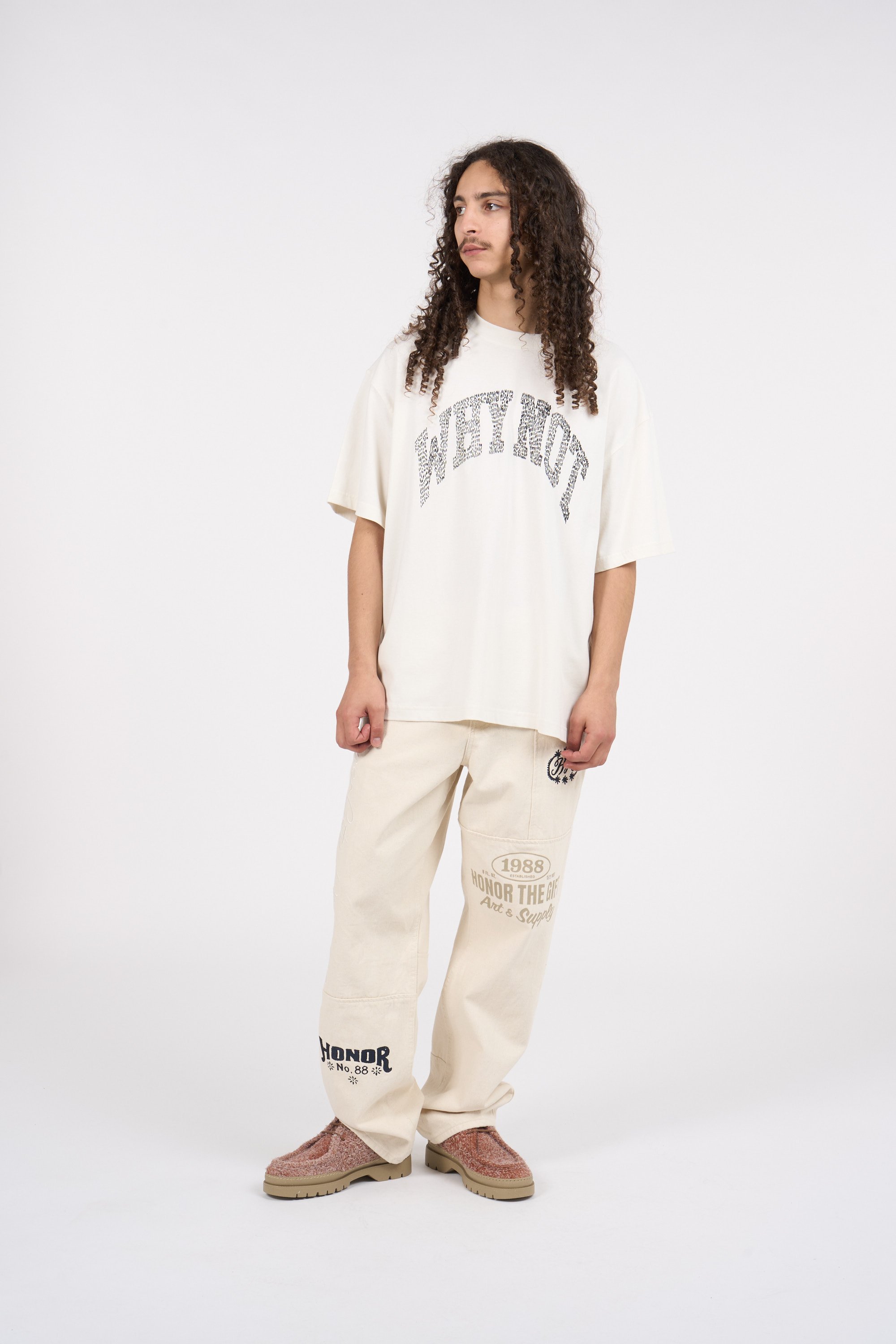 T-shirt HONOR THE GIFT Blanc