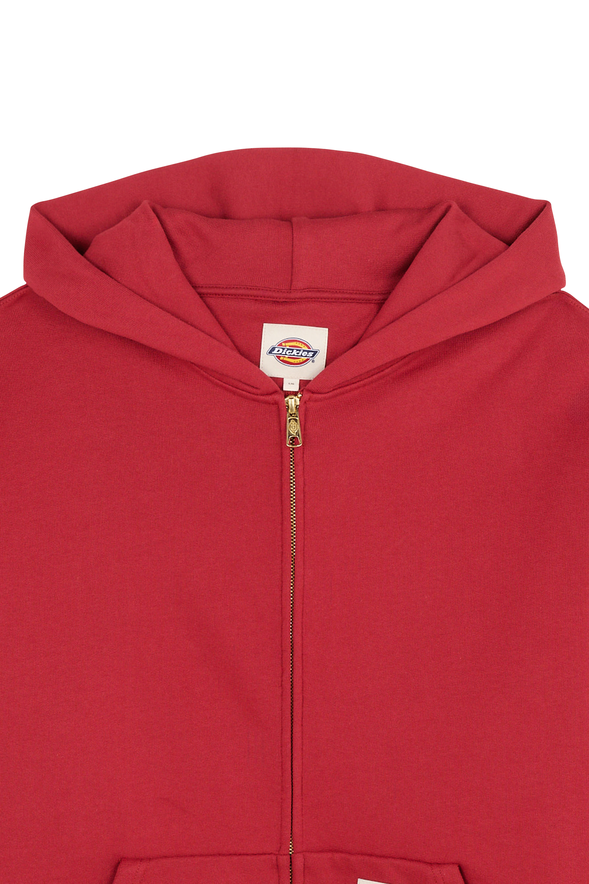 Hoodie zippé Rouge
