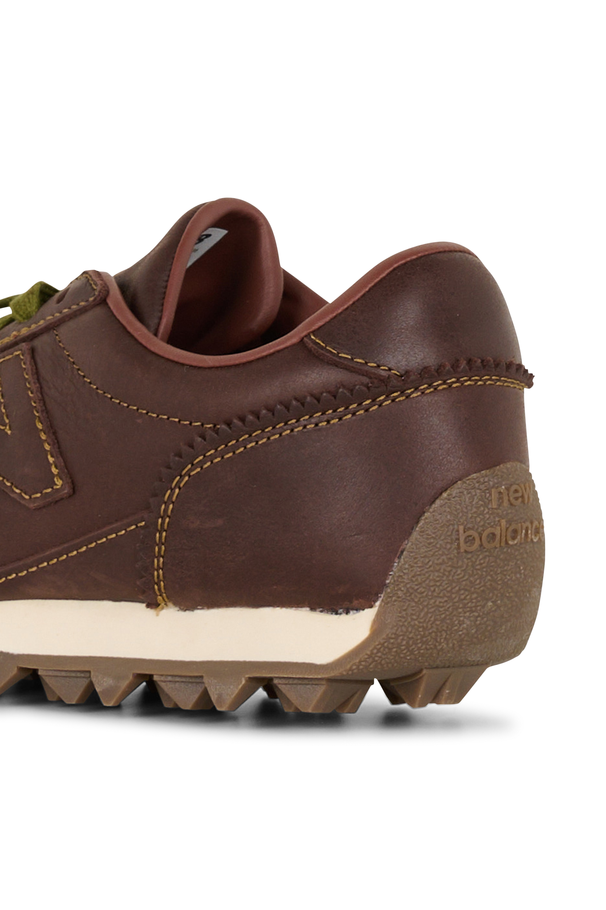 Men?s Storm 96 LO fabric and leather sneakers | Brown NEW BALANCE Men