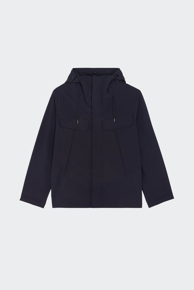 Jacket C.p. Shell-r Goggle Double Pocket Jacket Blue C.p. Jacket C.p. Shell-r Goggle Double Pocket Jacket Blue C.p.