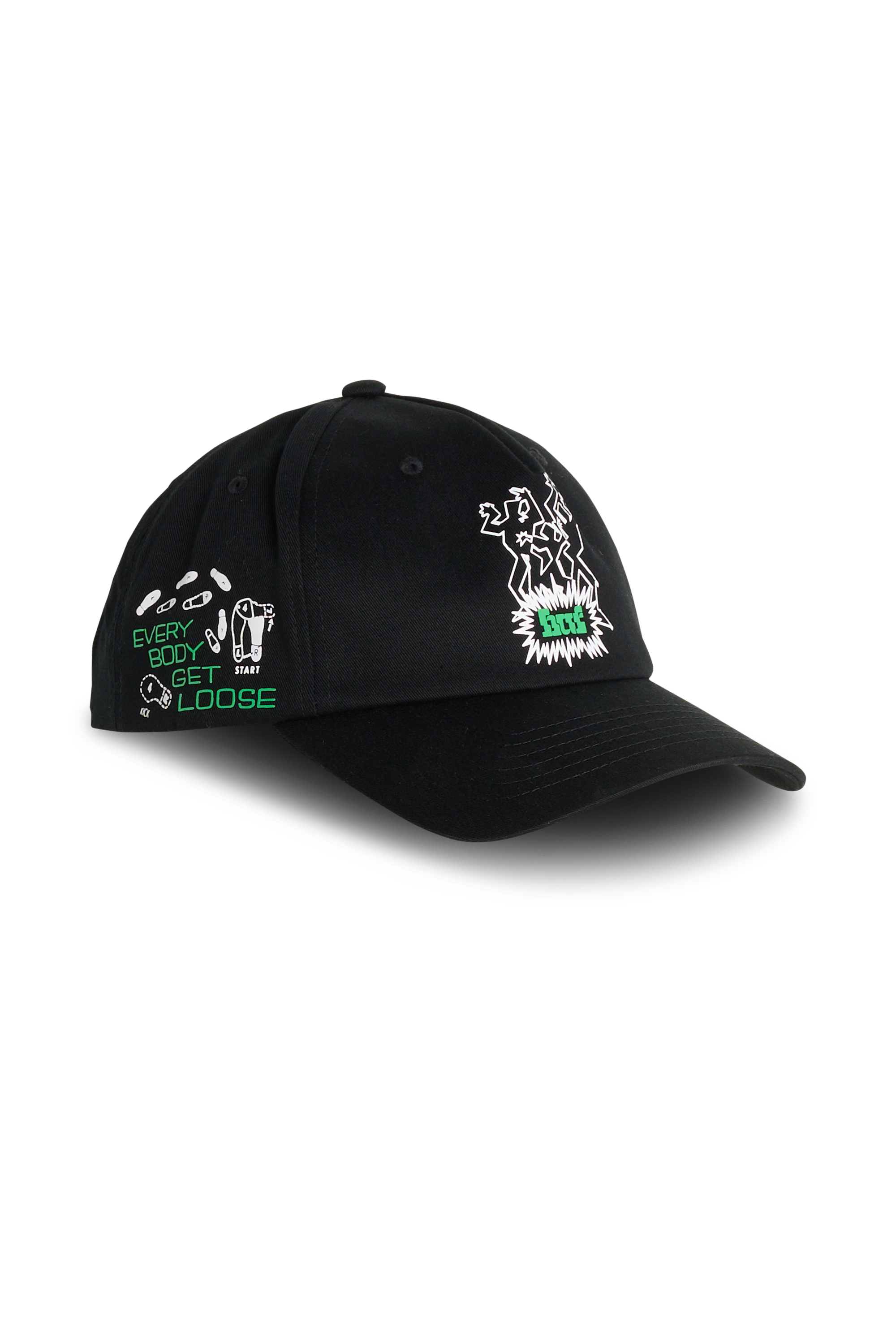 Baseball cap HUF Black
