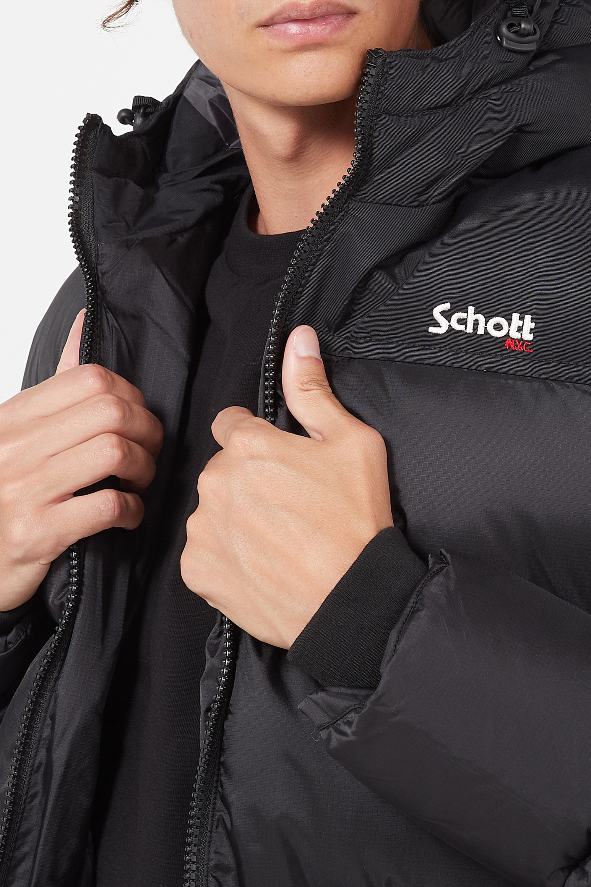 Puffer Jacket | Black SCHOTT Men