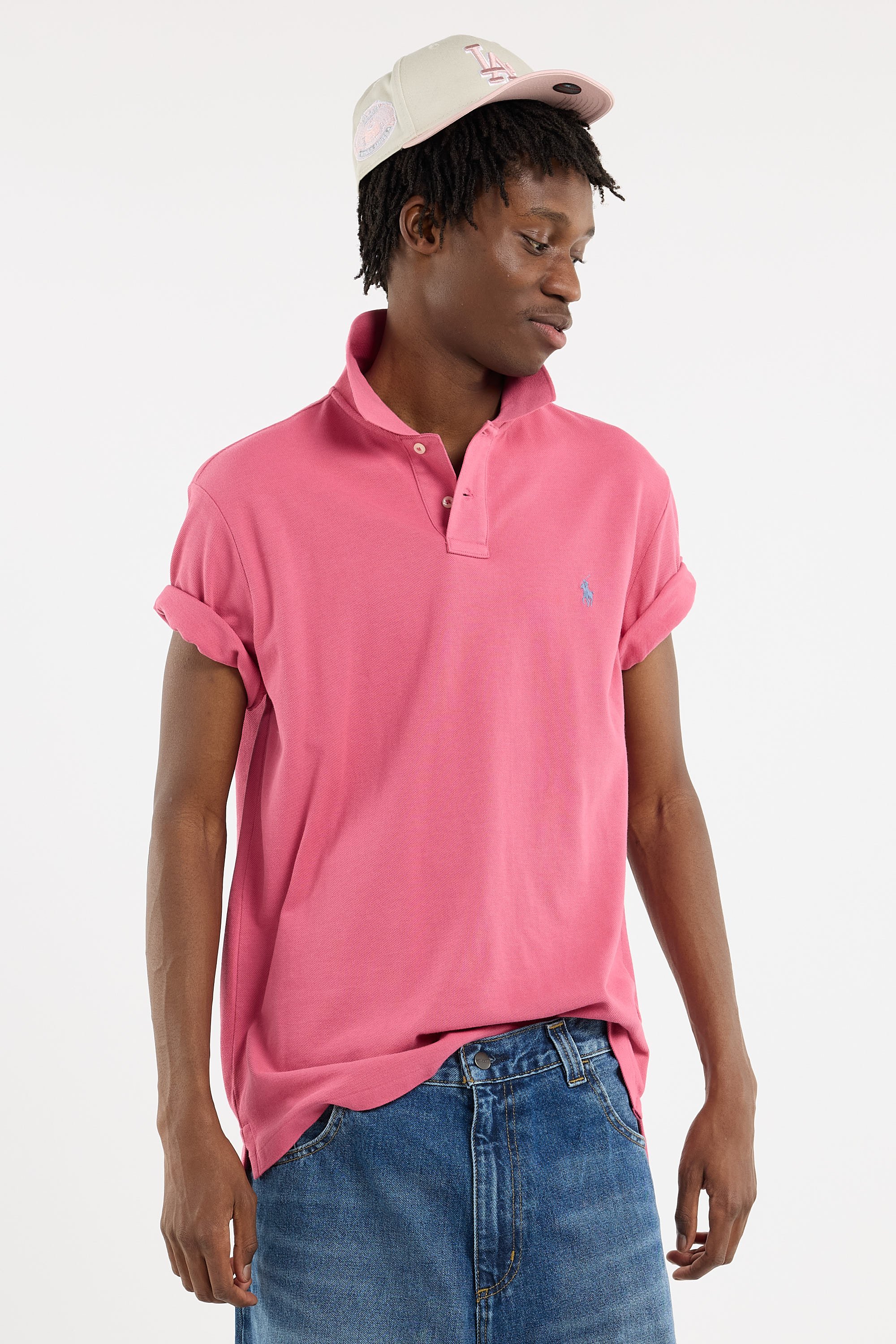 Polo shirt | Pink POLO RALPH LAUREN Men