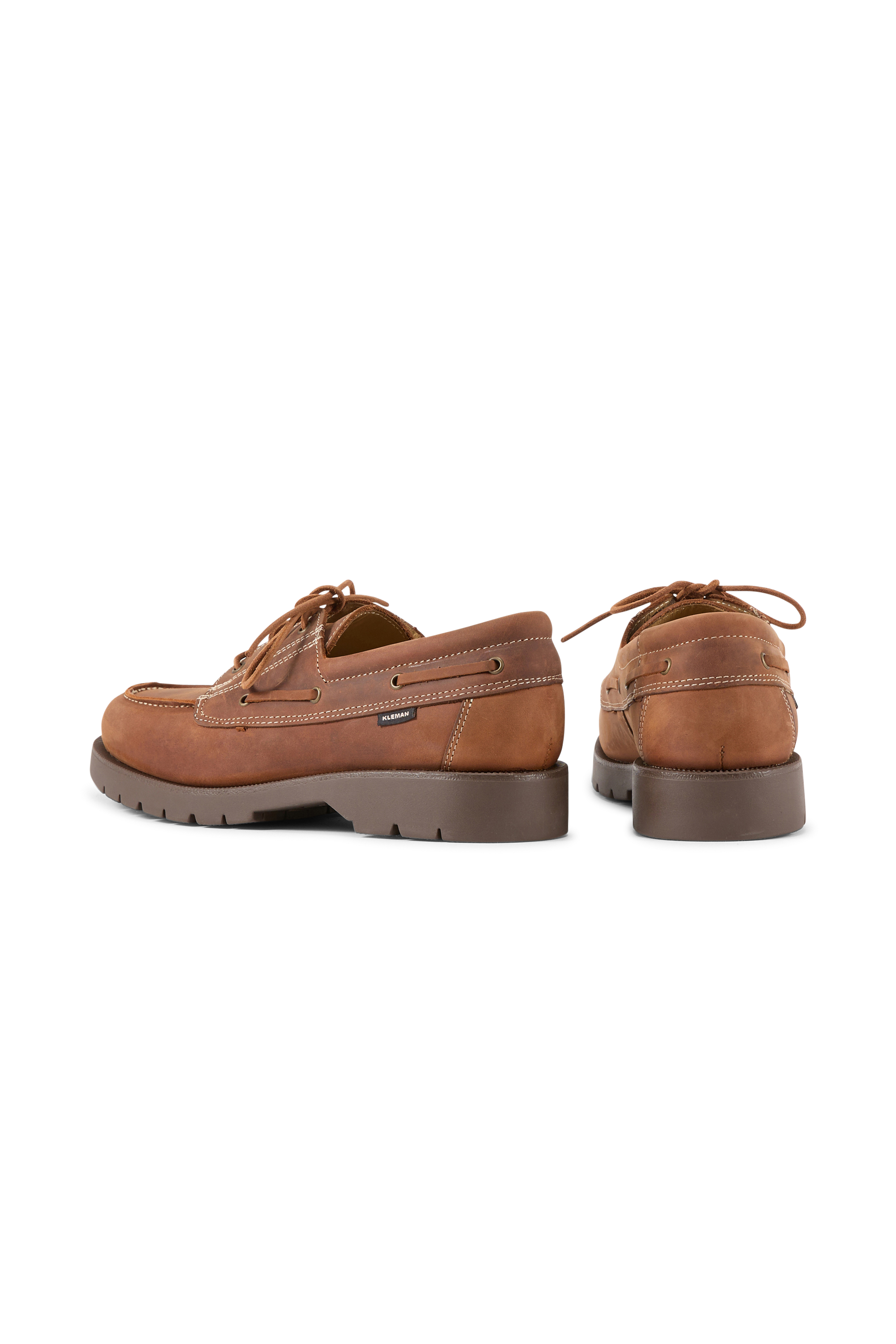 Boat shoes | Brown KLEMAN Men