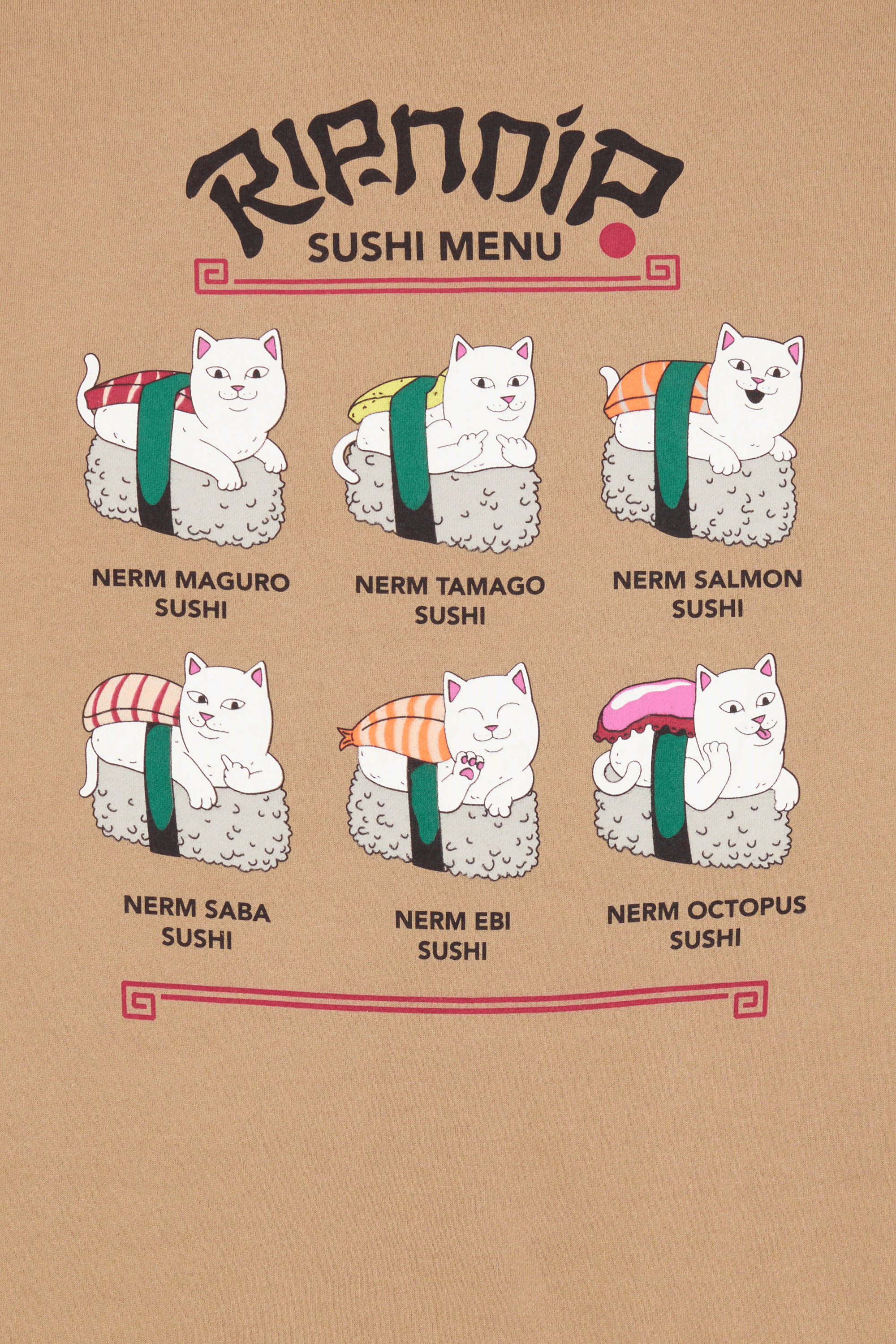 RIPNDIP hoodie Beige