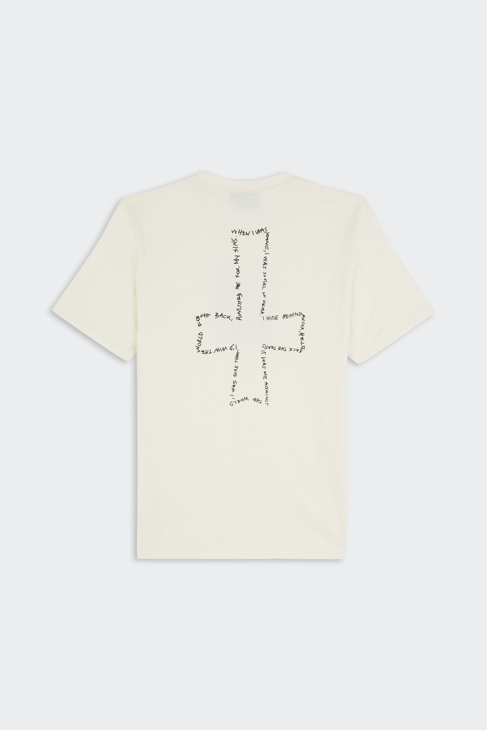 T-shirt | Beige by WASTED T-shirt Beige