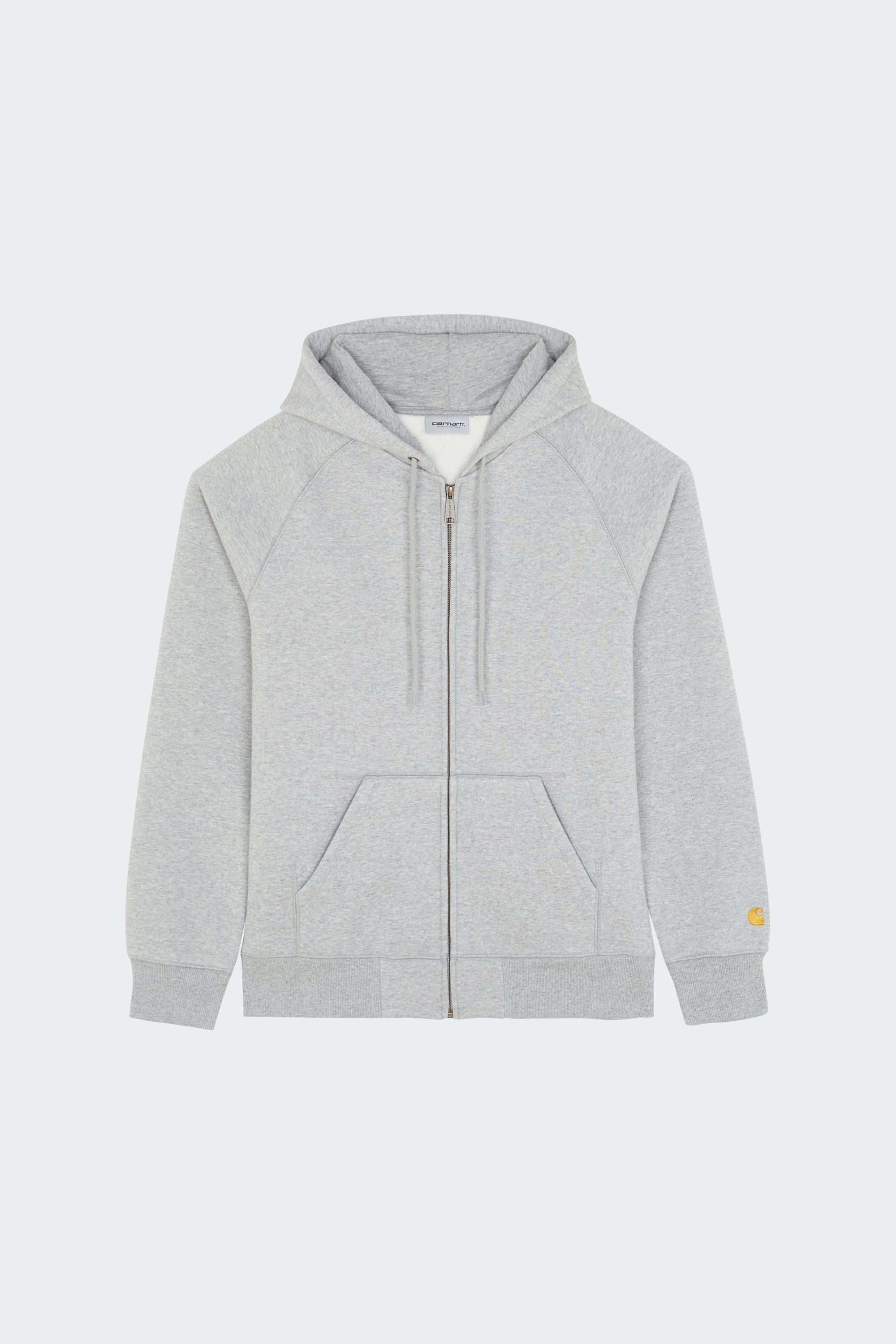 Zip-up hoodie | Grey by CARHARTT WIP Zip-up hoodie Grey