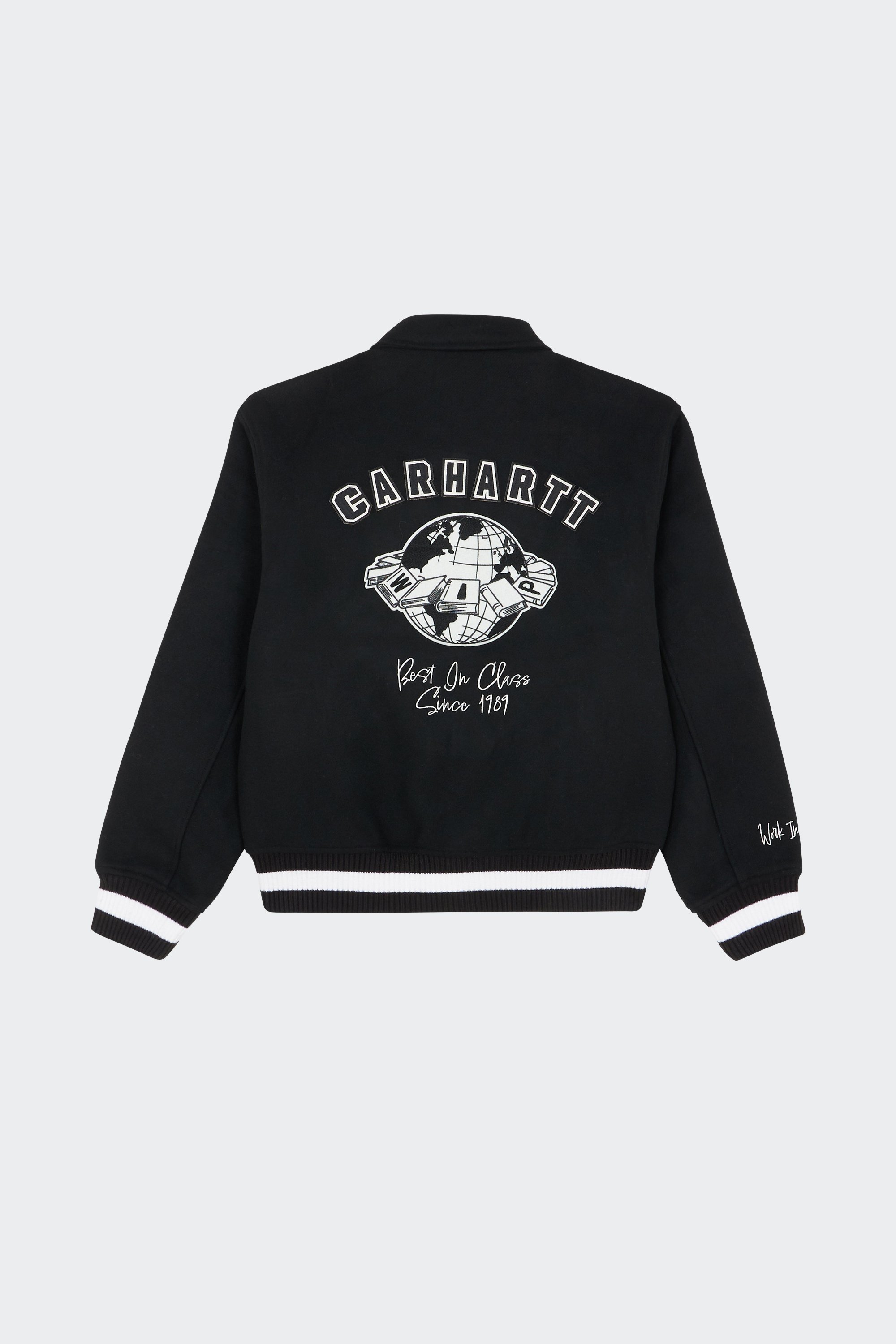 Bomber jacket | Black by CARHARTT WIP Bomber jacket Black