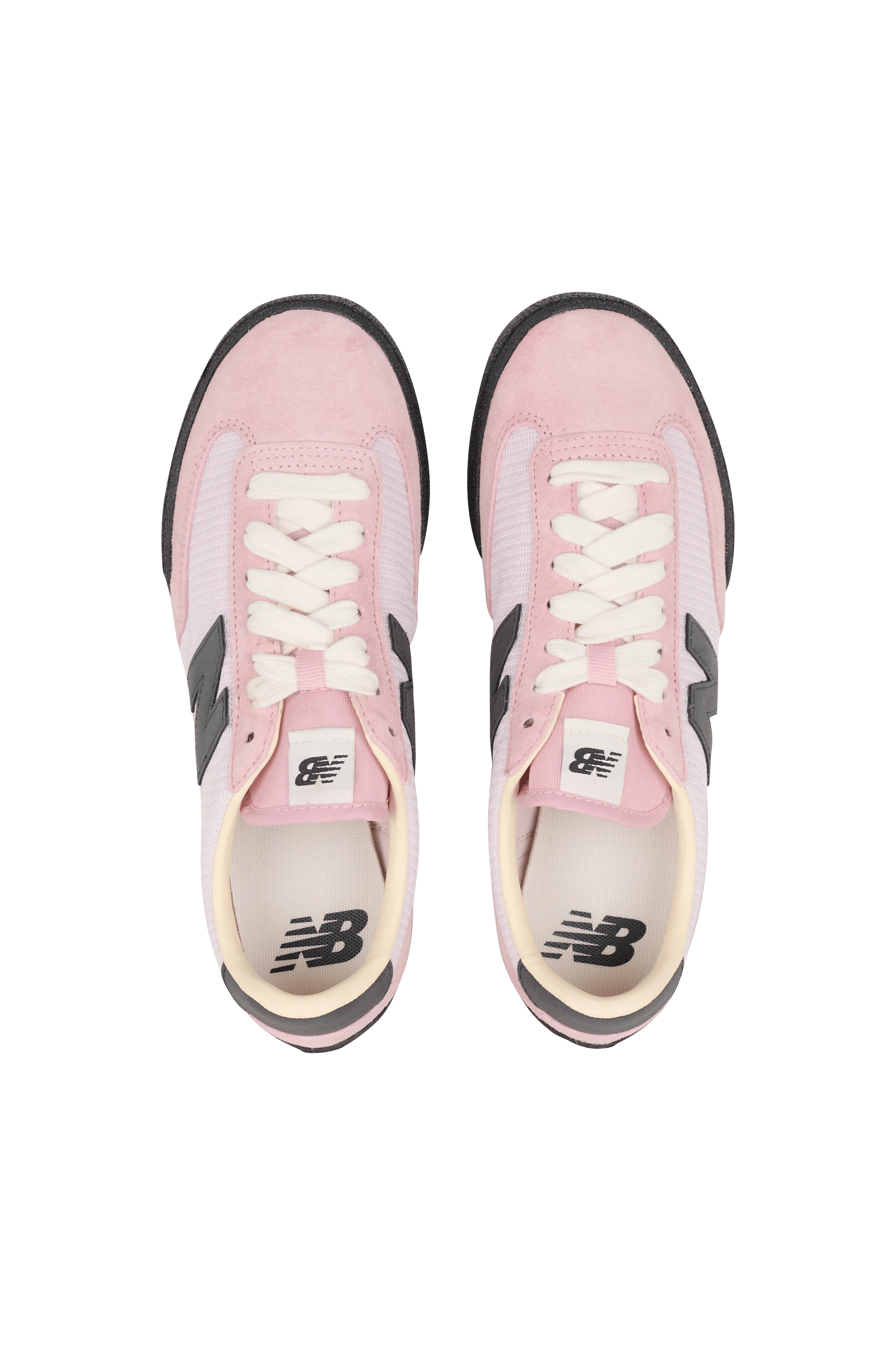 Men?s Storm 96 LO fabric and leather sneakers | Pink NEW BALANCE Men