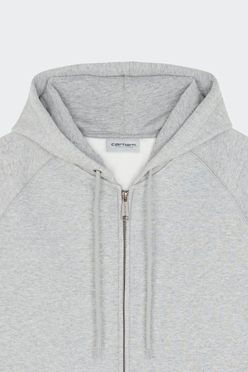 CARHARTT WIP Hoodie zippé Gris