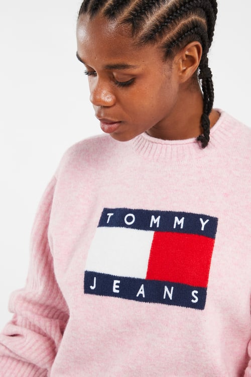 TOMMY JEANS Sweater Pink