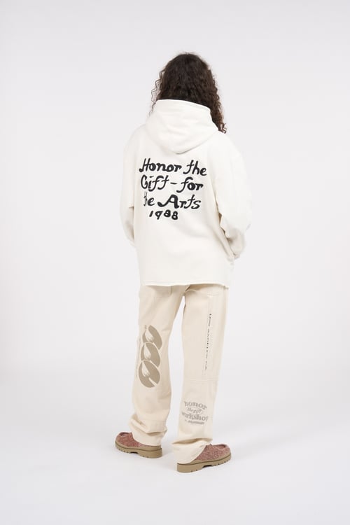 HONOR THE GIFT Hoodie Blanc