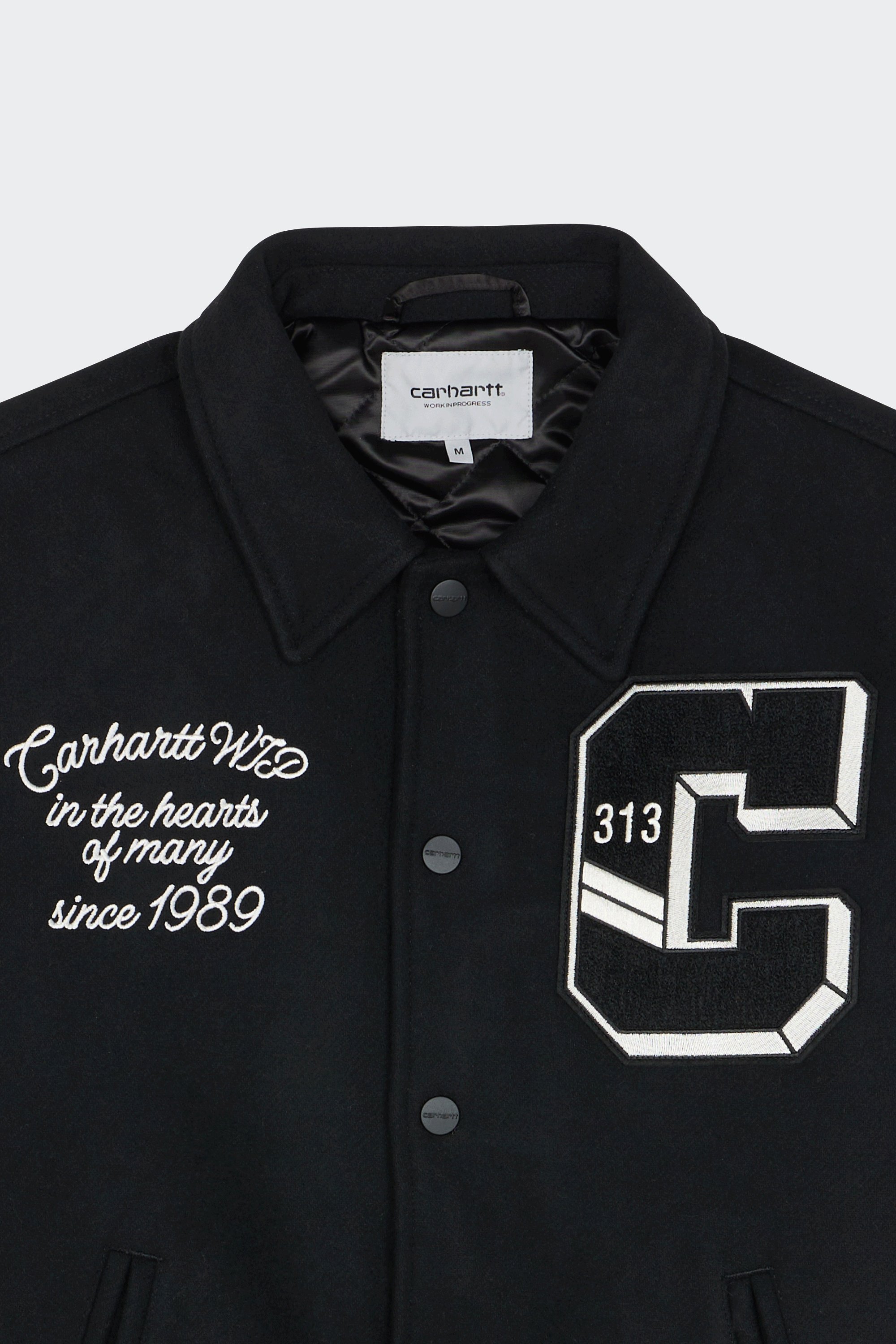 Bomber jacket | Black by CARHARTT WIP Bomber jacket Black