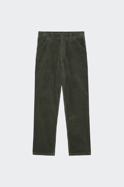 CARHARTT WIP Pantalon droit en velours Kaki