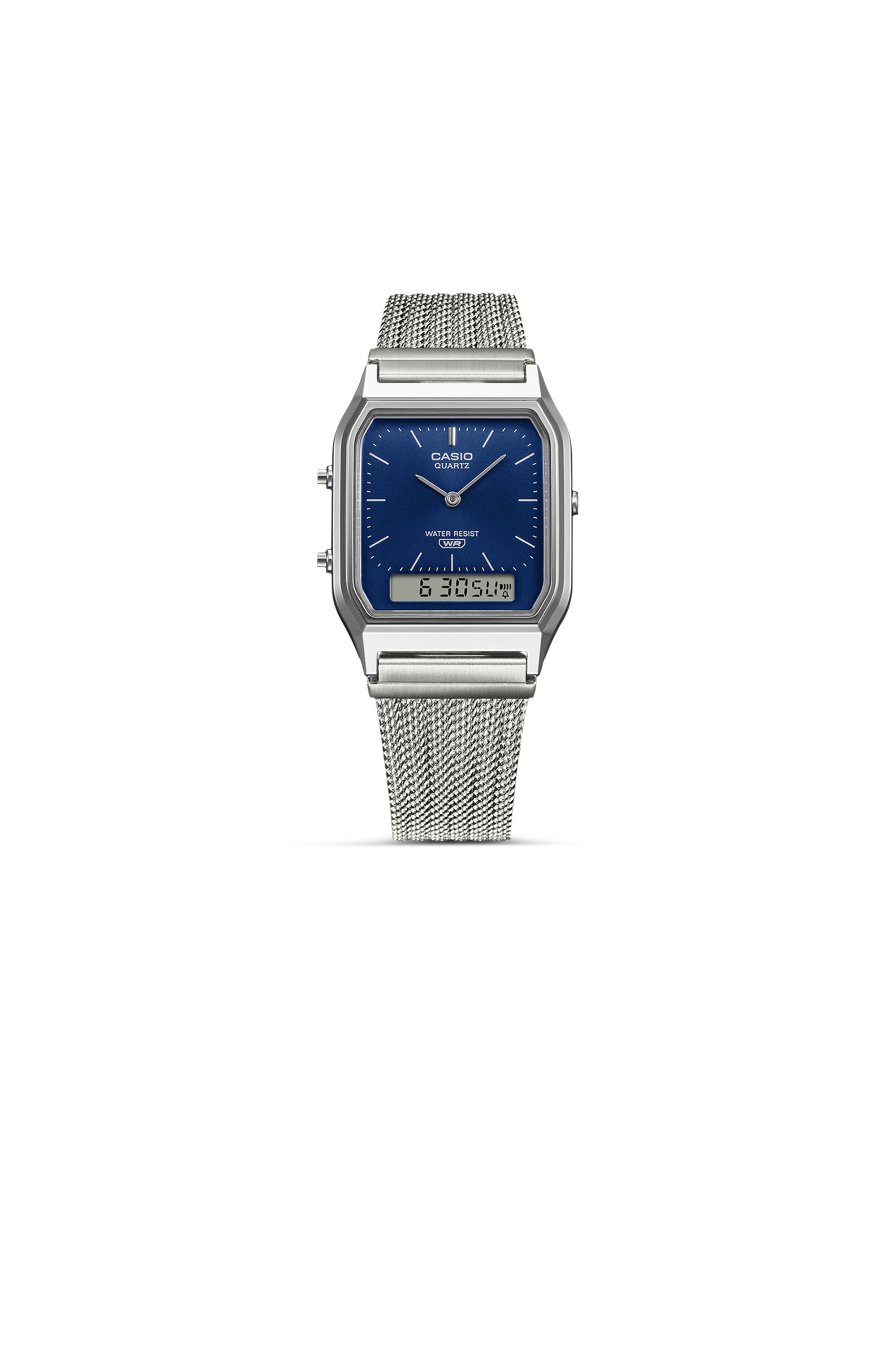 Resin digital watch  Argent
