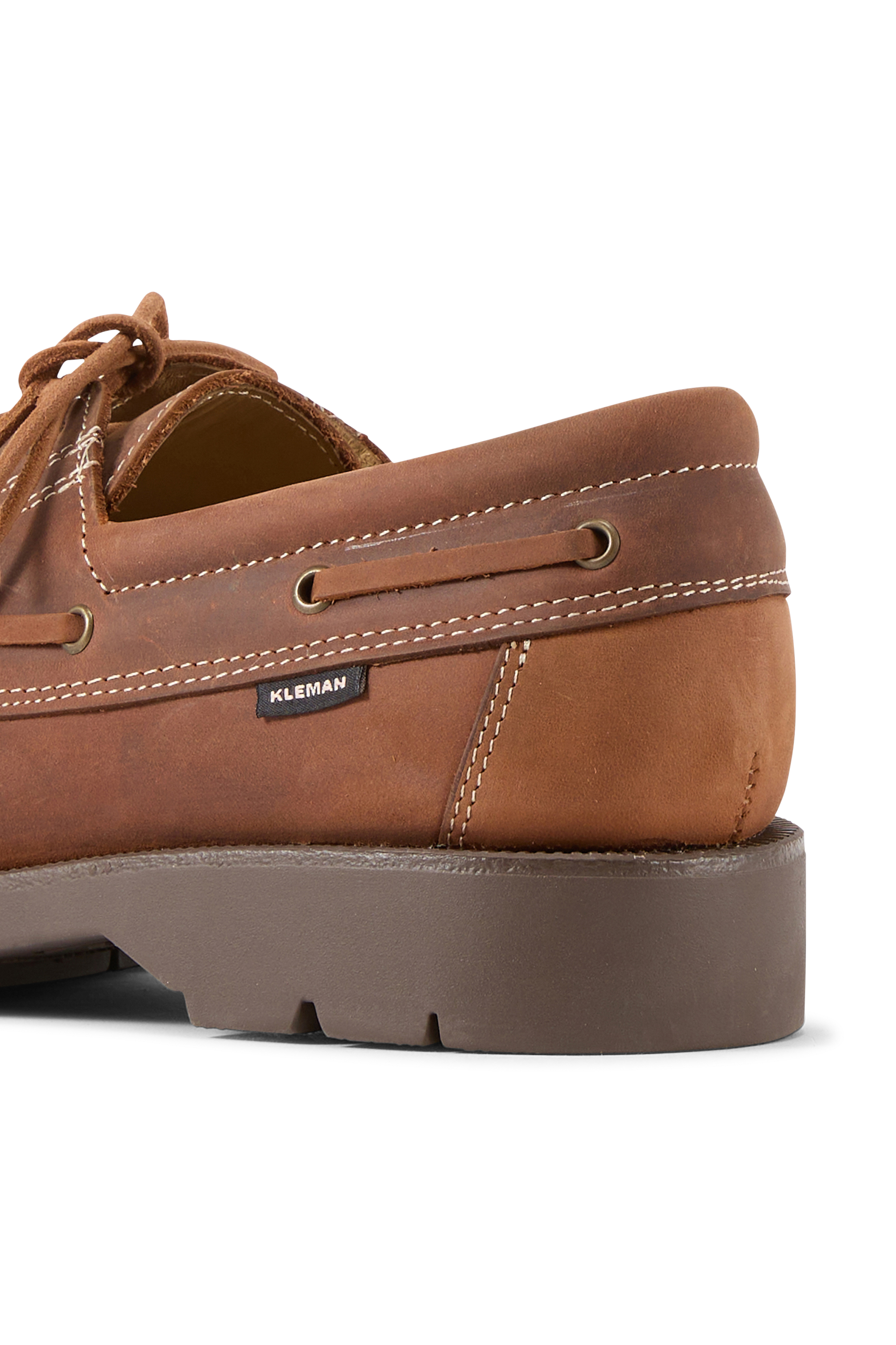 Boat shoes | Brown KLEMAN Men