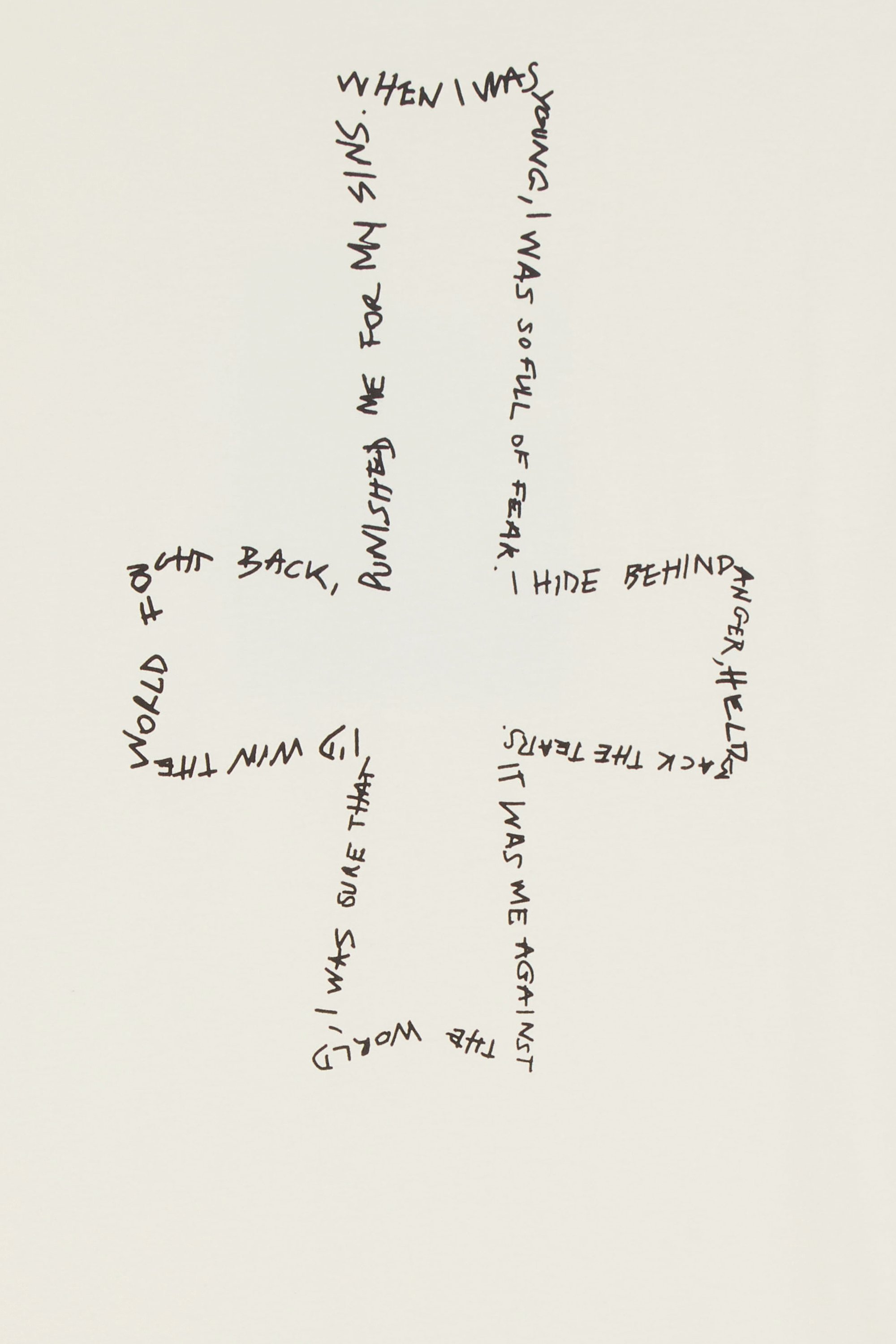 T-shirt | Beige by WASTED T-shirt Beige