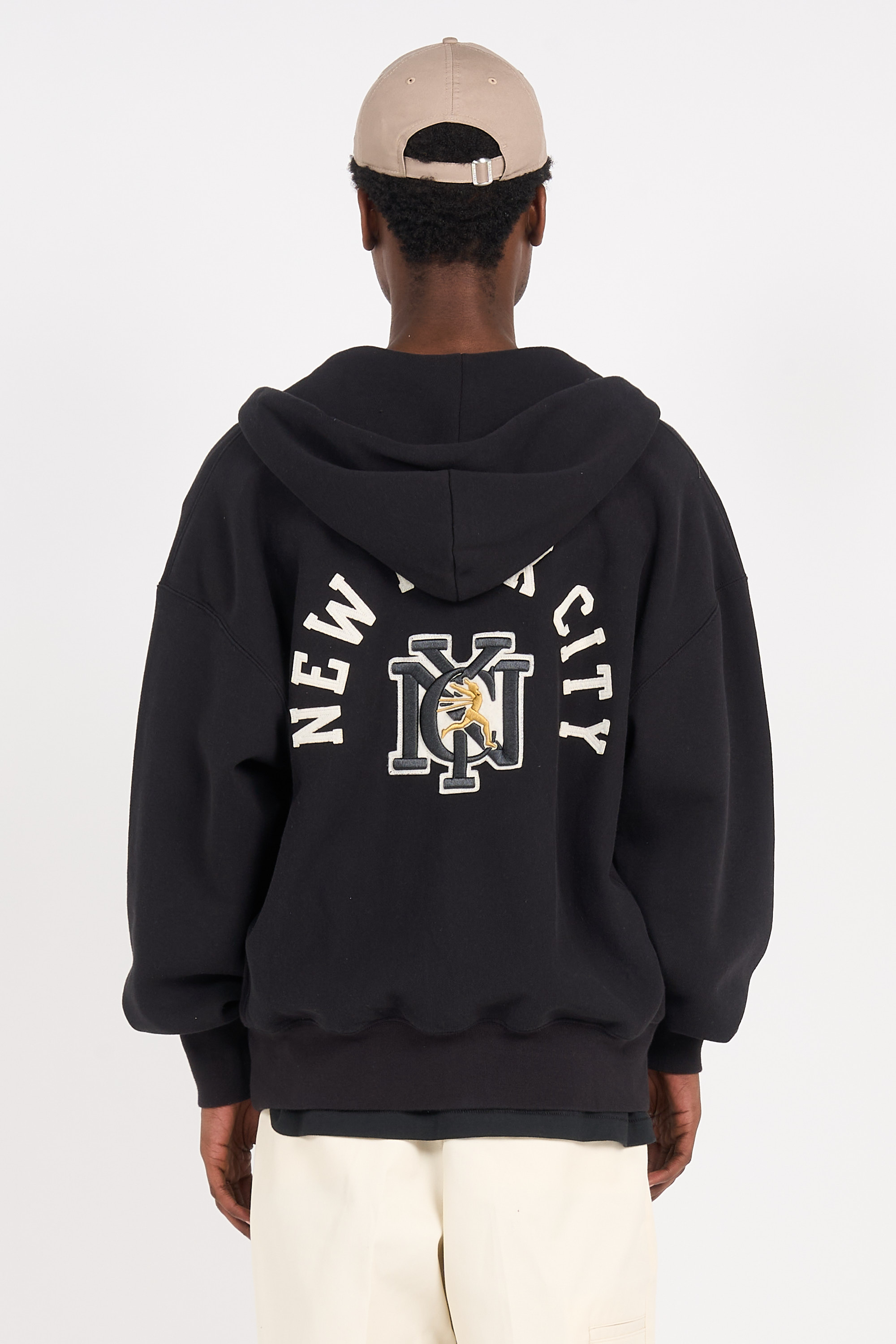 Hoodie zippé Noir