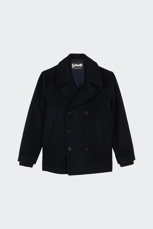 SCHOTT Coat Blue