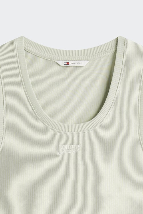 TOMMY JEANS Débardeur Vert