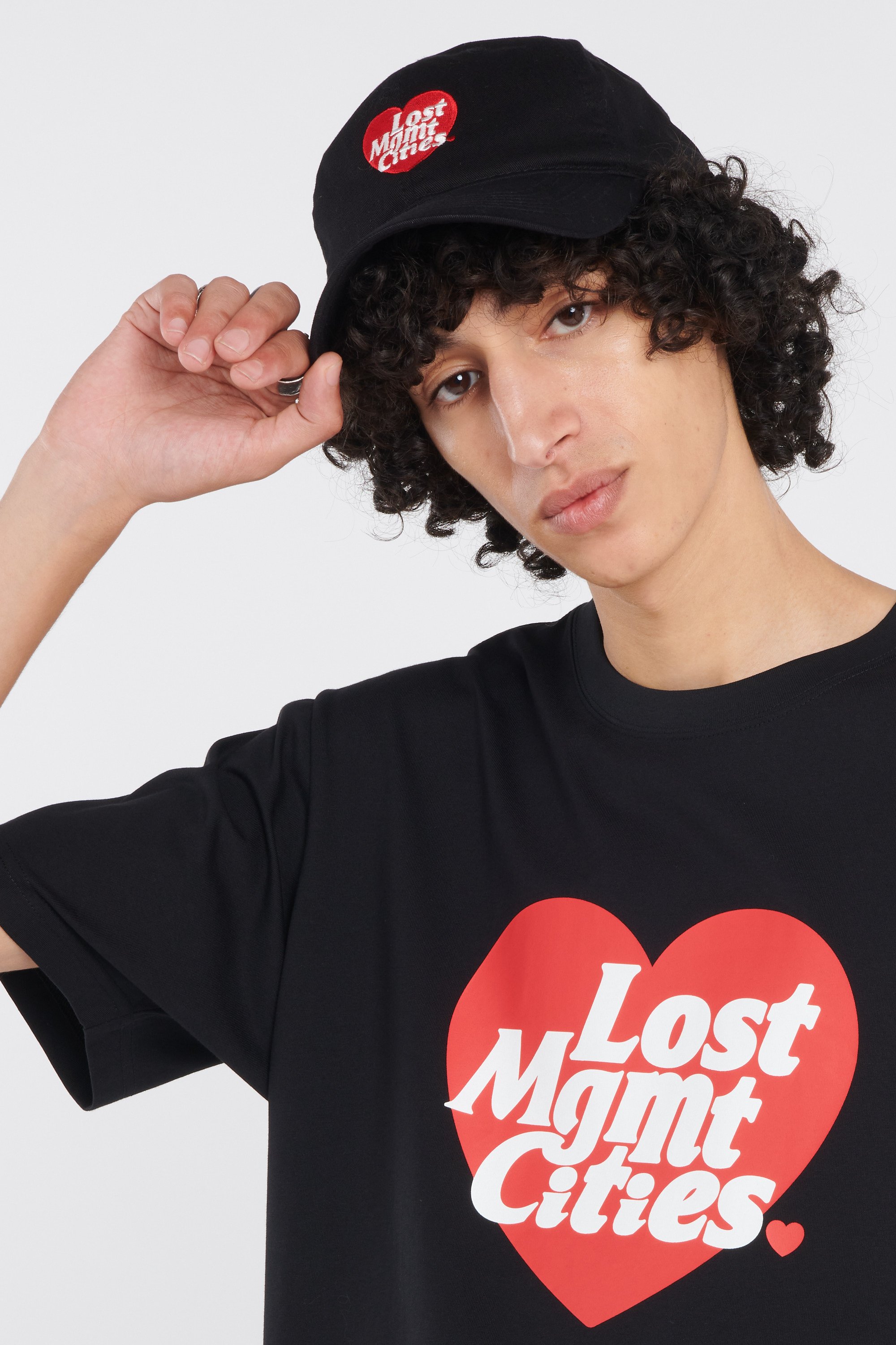 Cap LOST MANAGEMENT CITIES Black