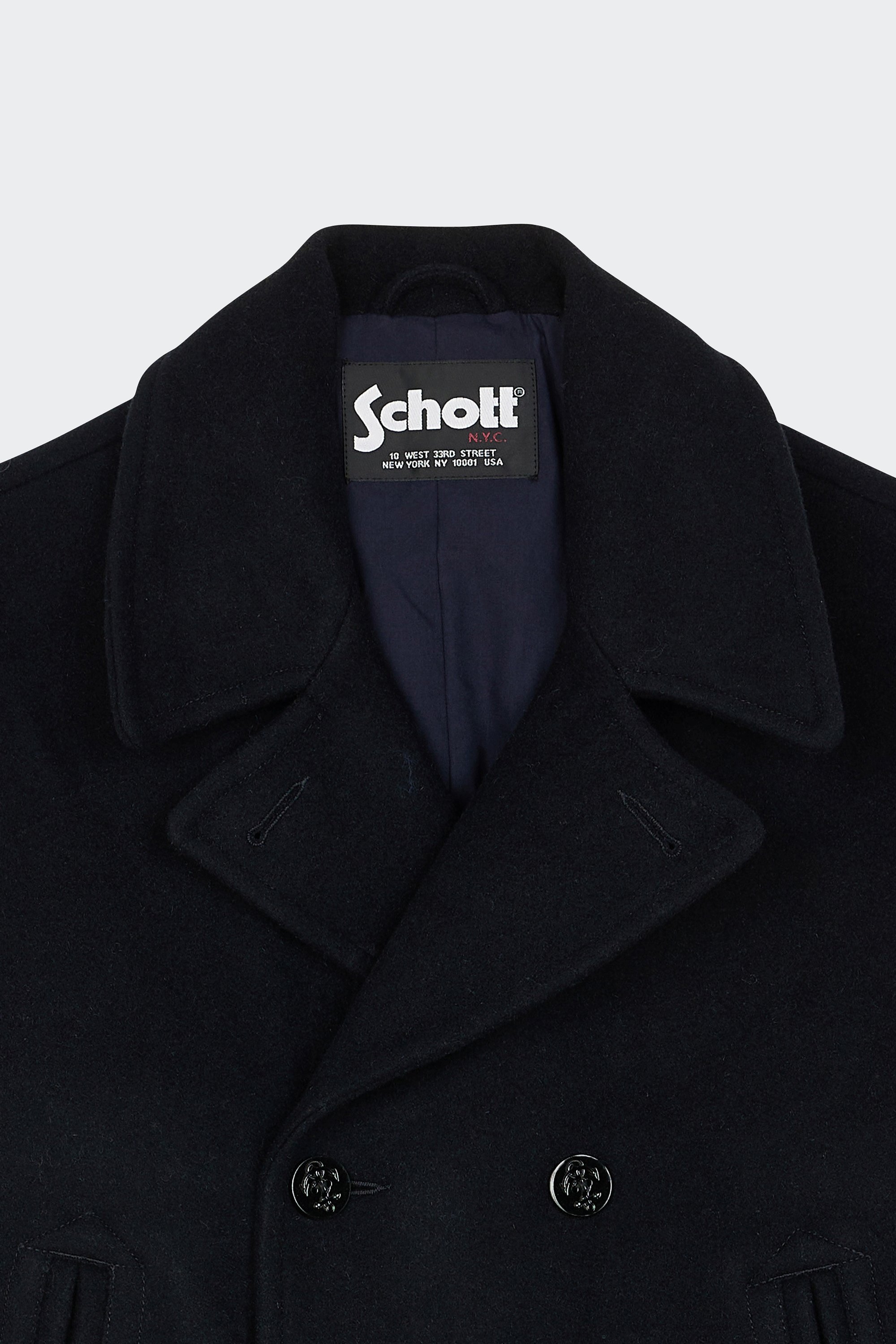 Coat | Blue by SCHOTT Coat Blue