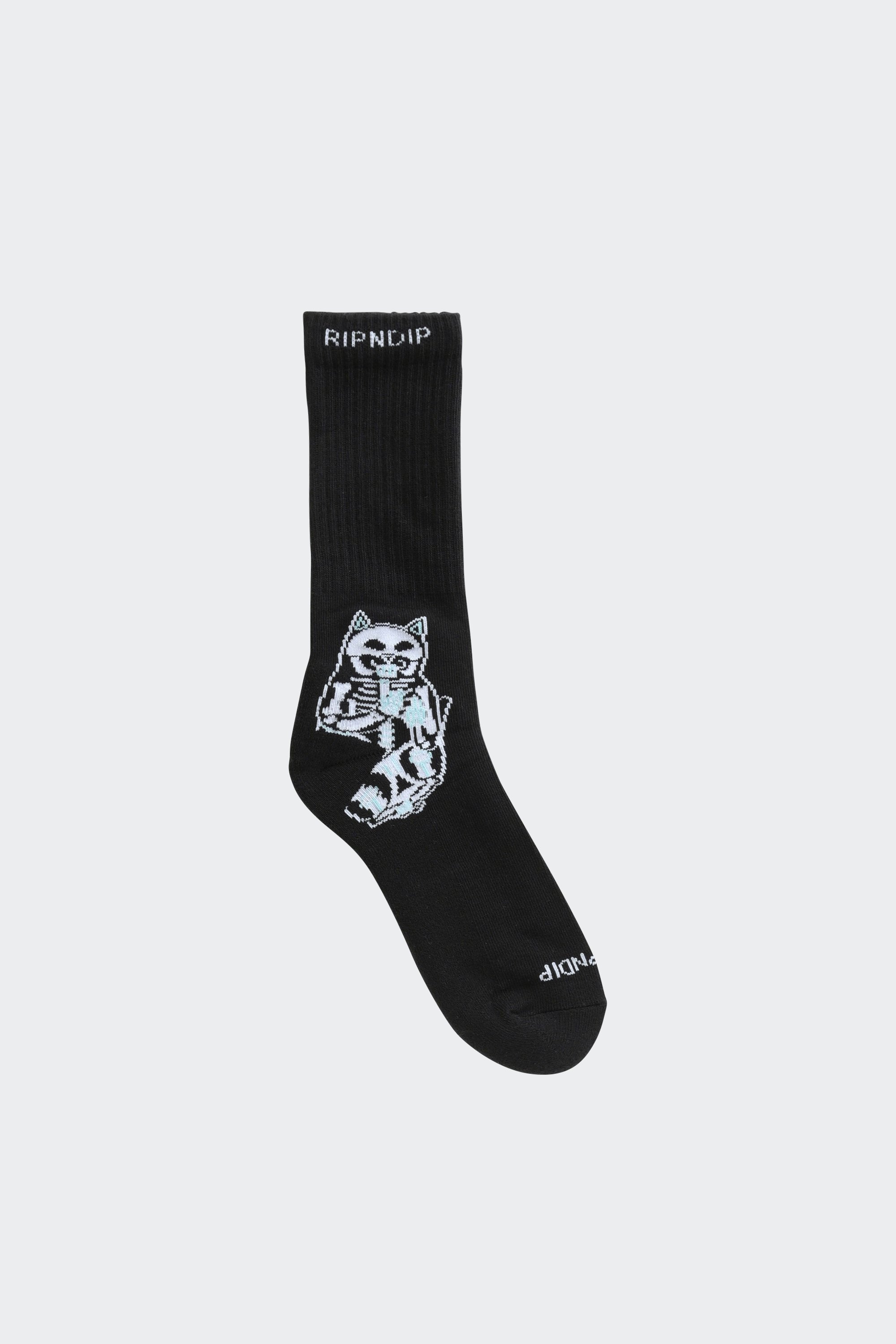 Socks | Black by RIPNDIP Socks Black