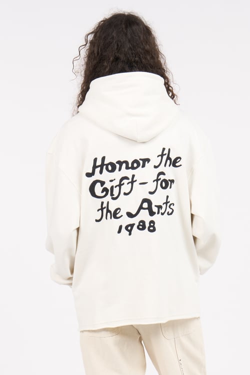 HONOR THE GIFT Hoodie Blanc