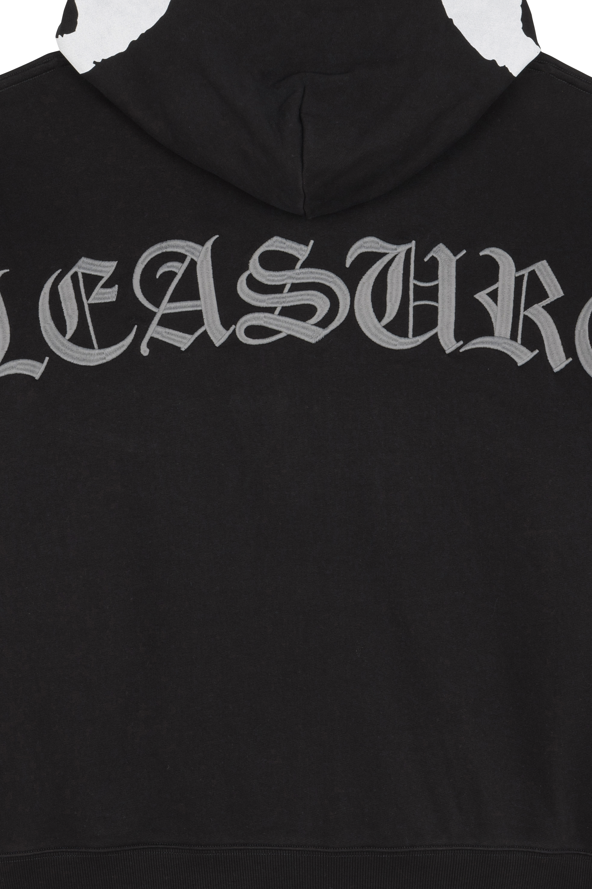 Oversized cotton sweatshirt Black