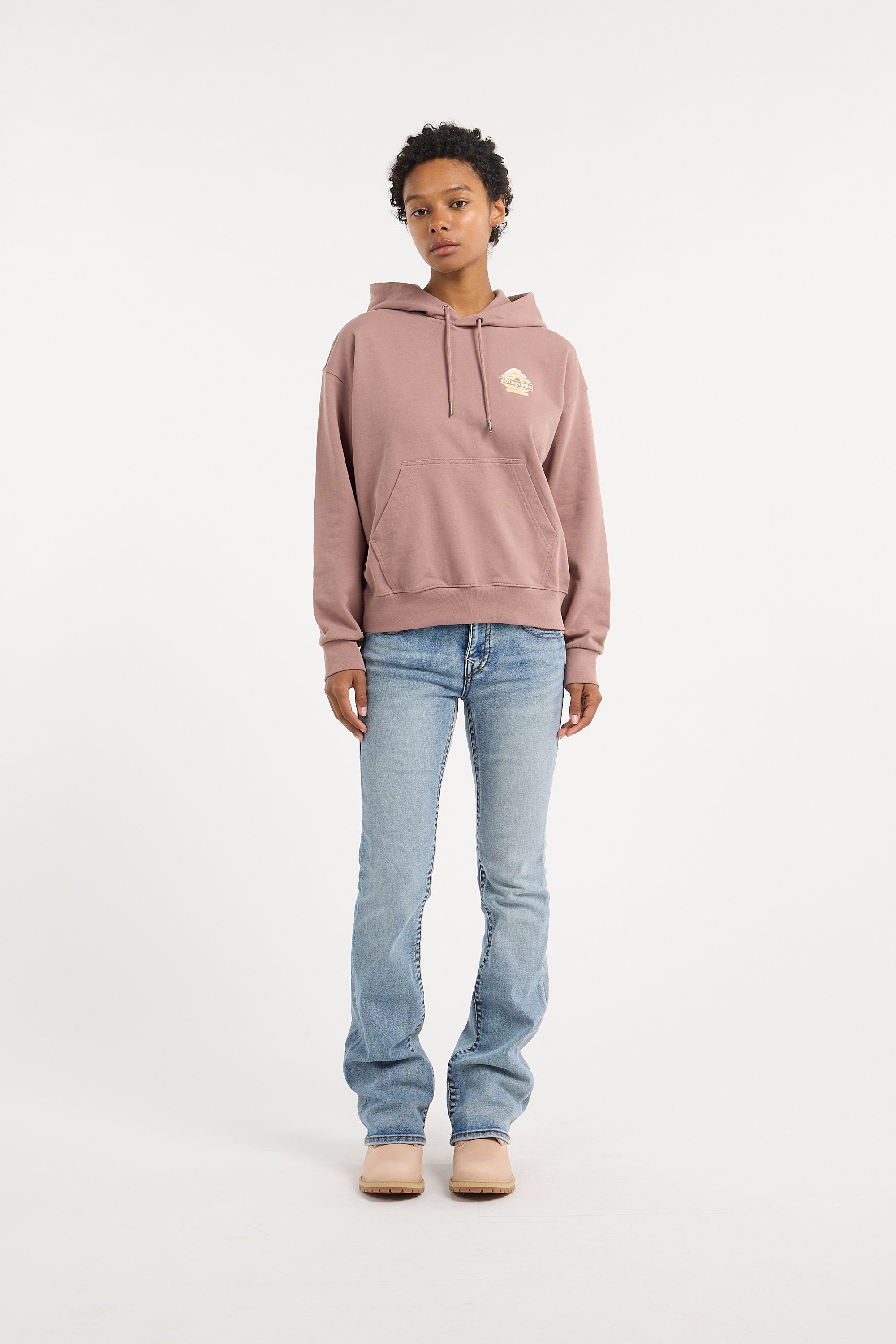 Tommy badge sweatshirt PATAGONIA Pink