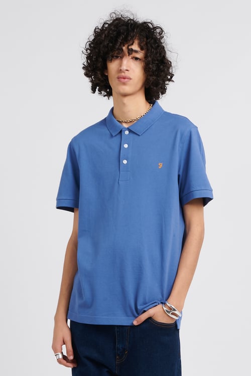 FARAH Polo Bleu