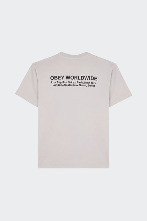 OBEY T-shirt Beige