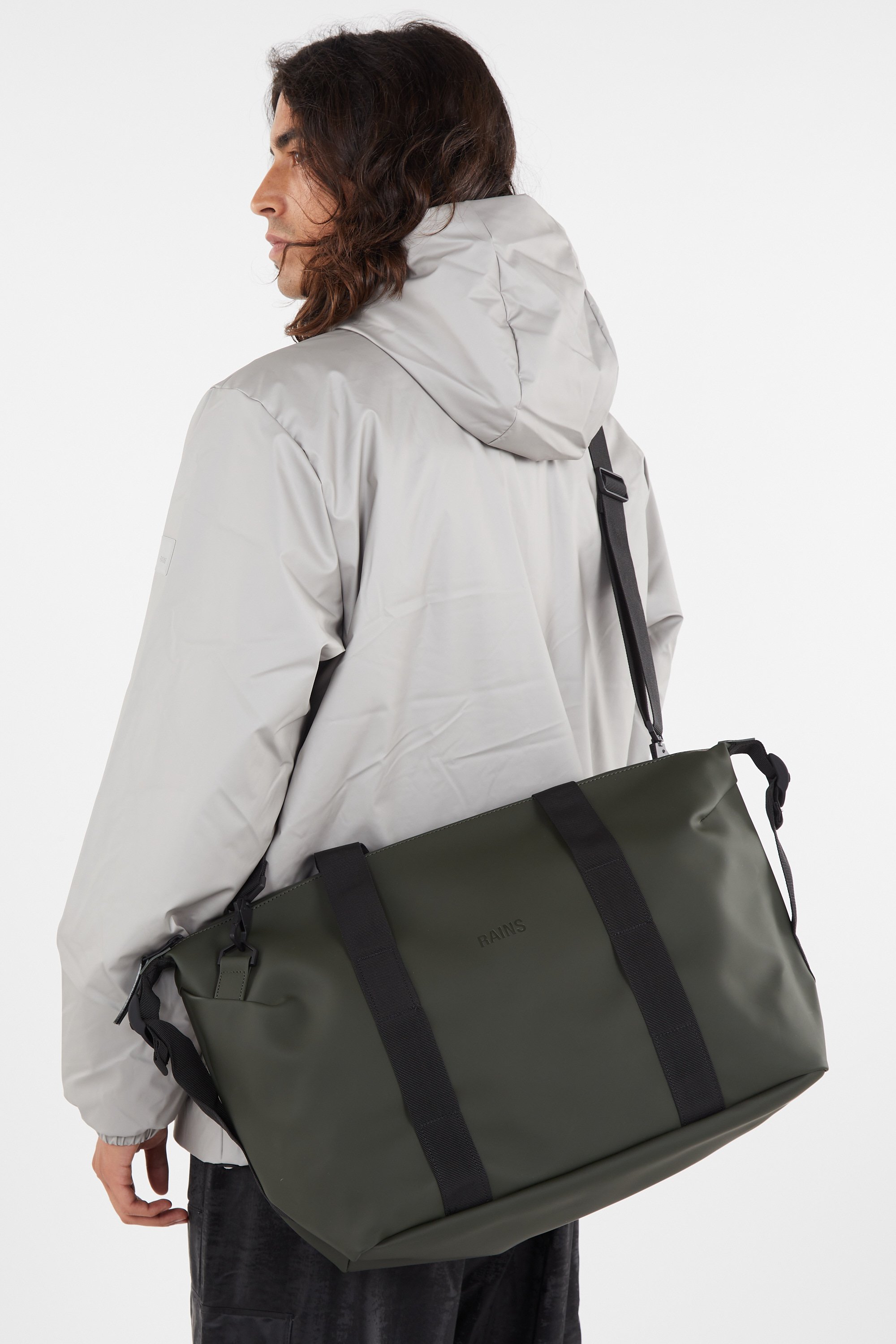 Tranverz S travel bag | Green RAINS Men