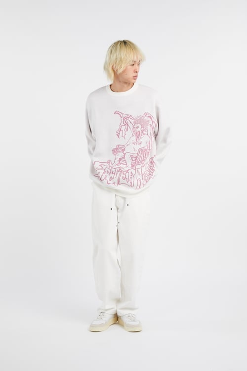 JACKER Pull Blanc