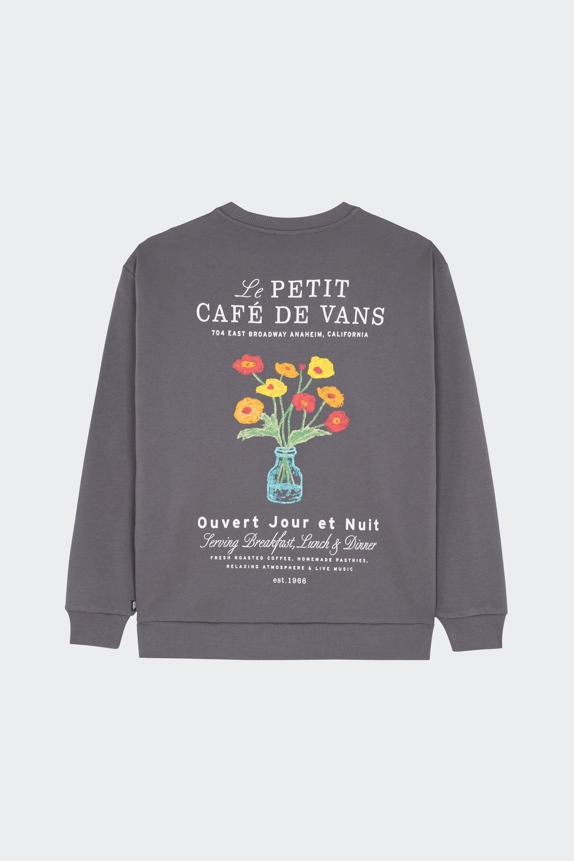 Sweatshirt | Gris by VANS Sweatshirt Gris